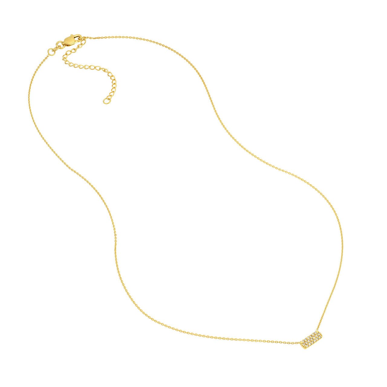 14kt yellow gold/side