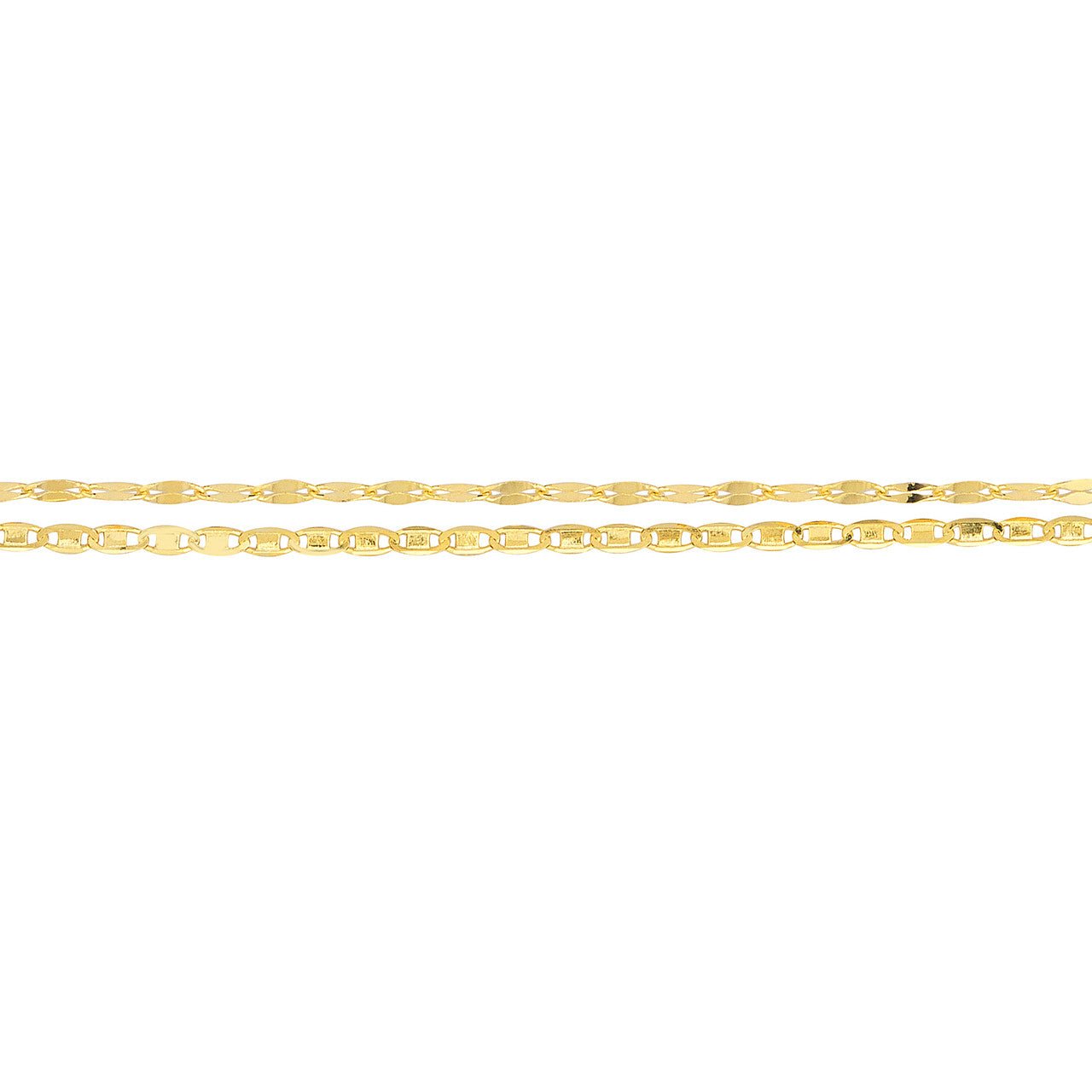 14kt yellow gold/side