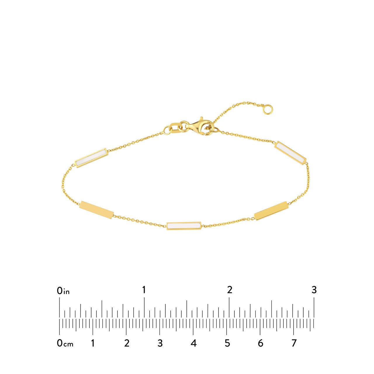 14kt yellow gold/measurements