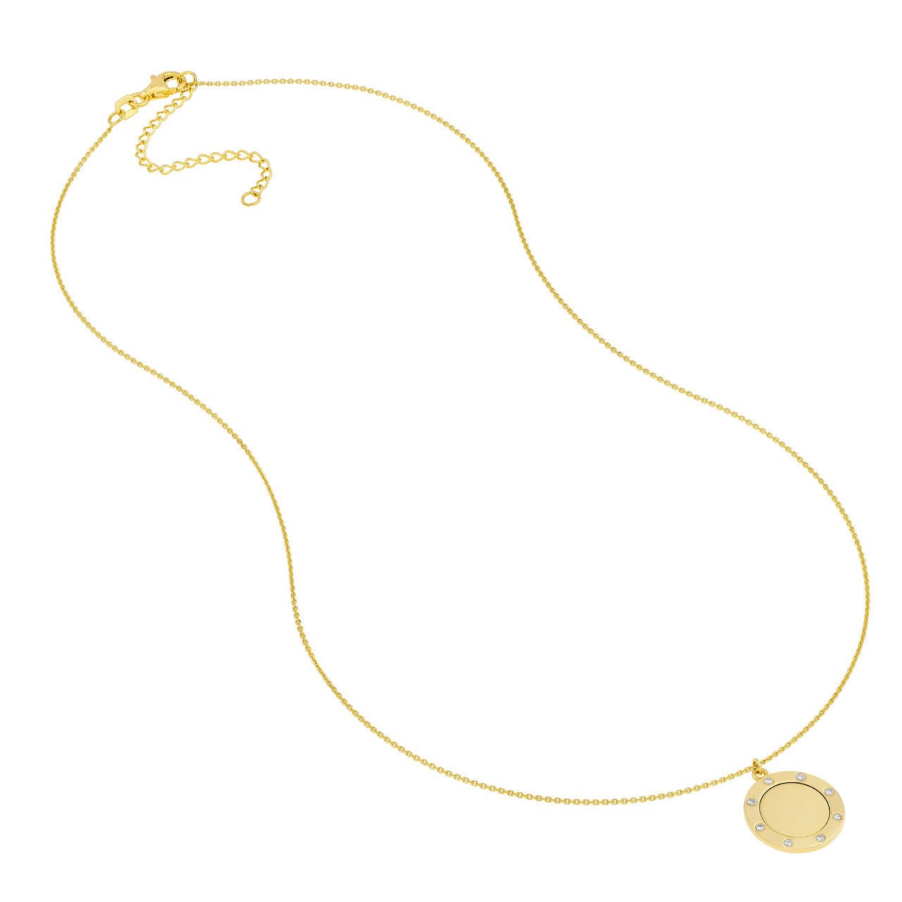 14kt yellow gold/side