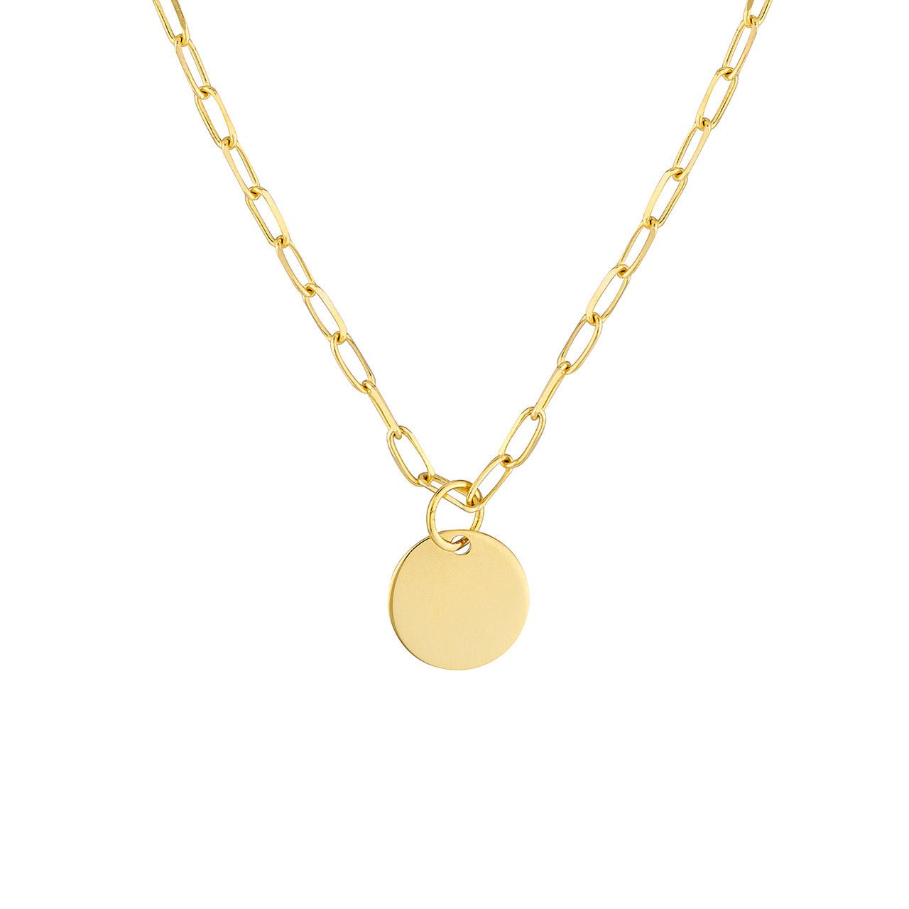 14kt yellow gold/front