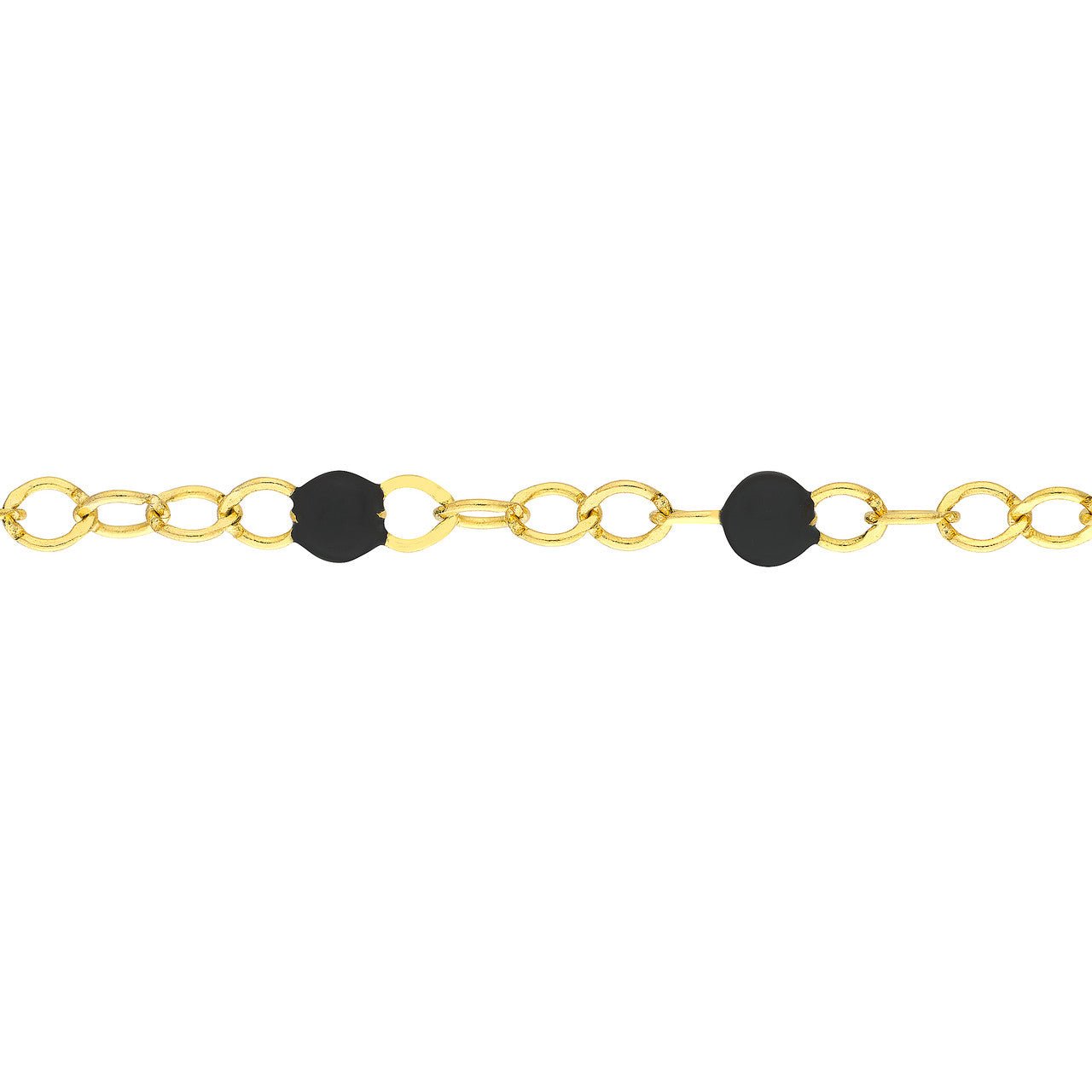 14kt yellow gold/side