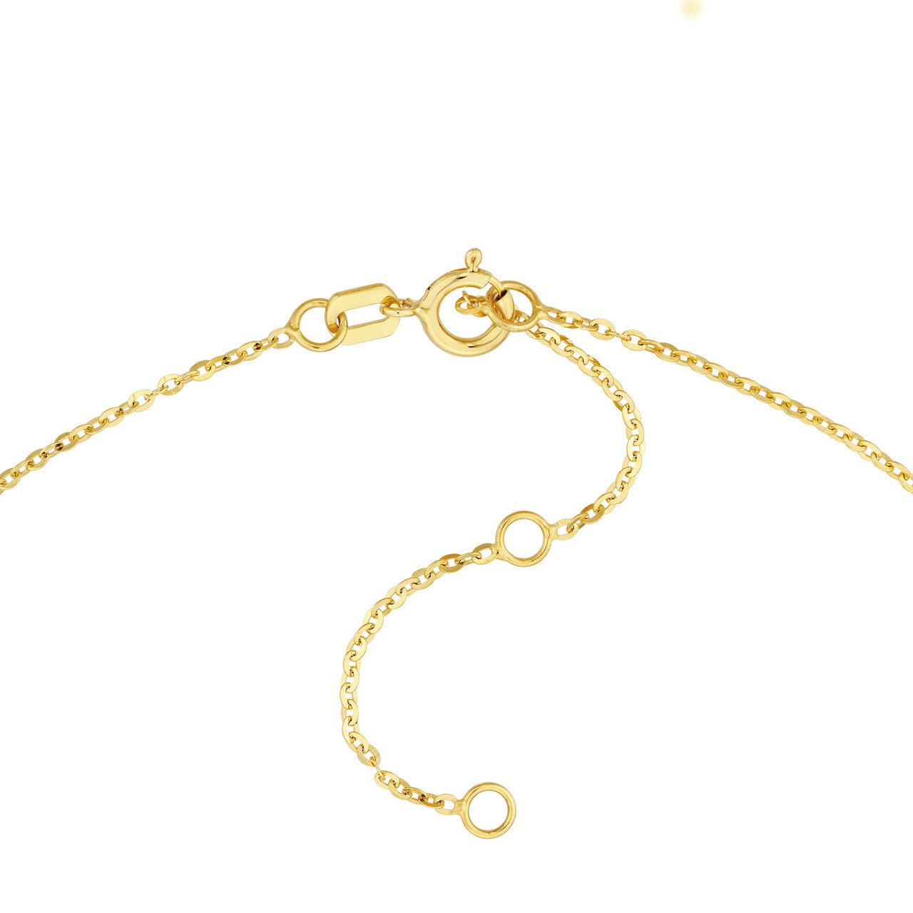 14kt yellow gold/measurements