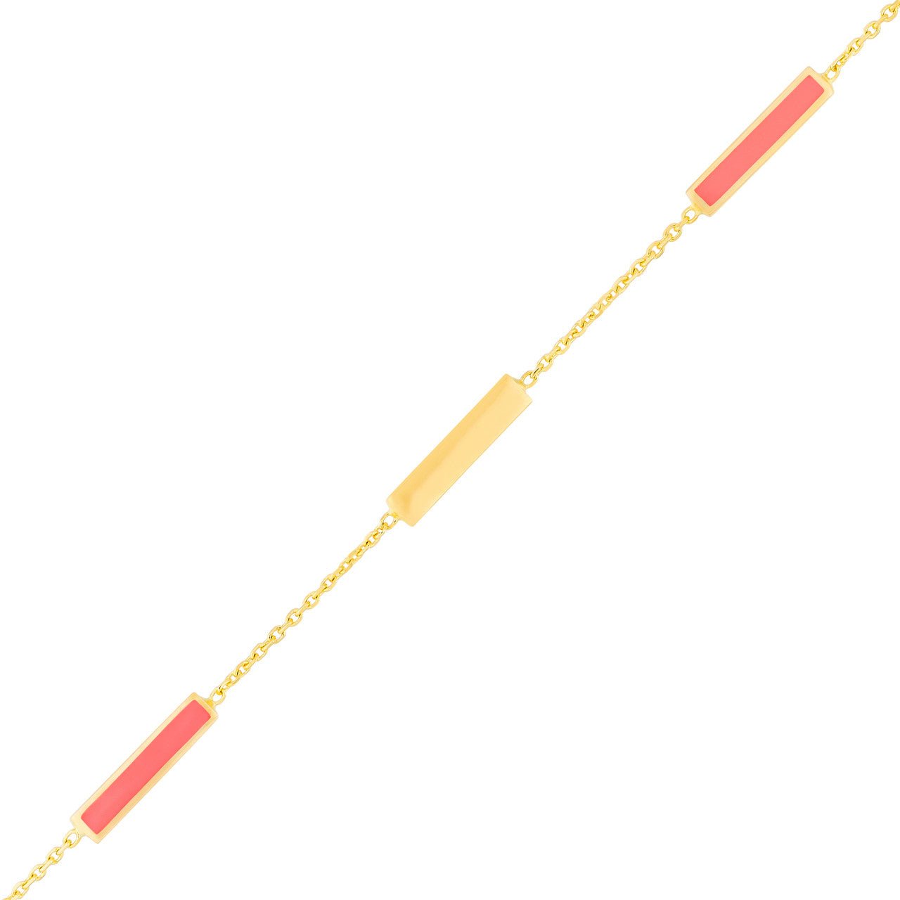 14kt yellow gold/front