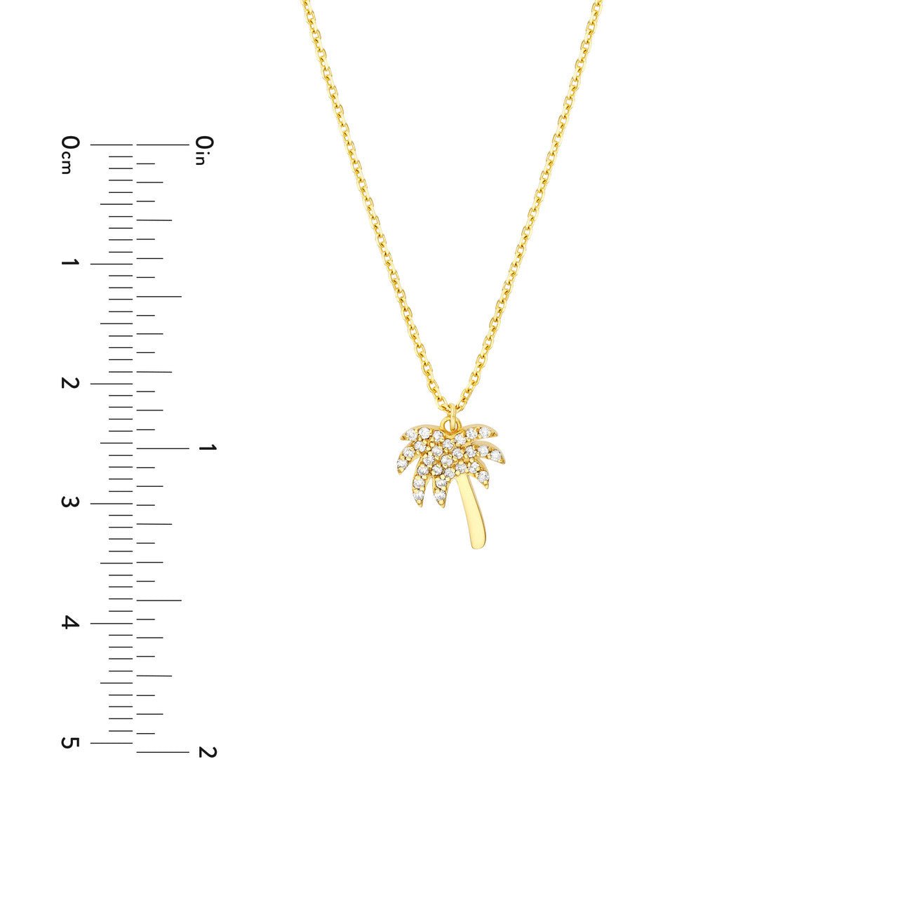 14kt yellow gold/measurement