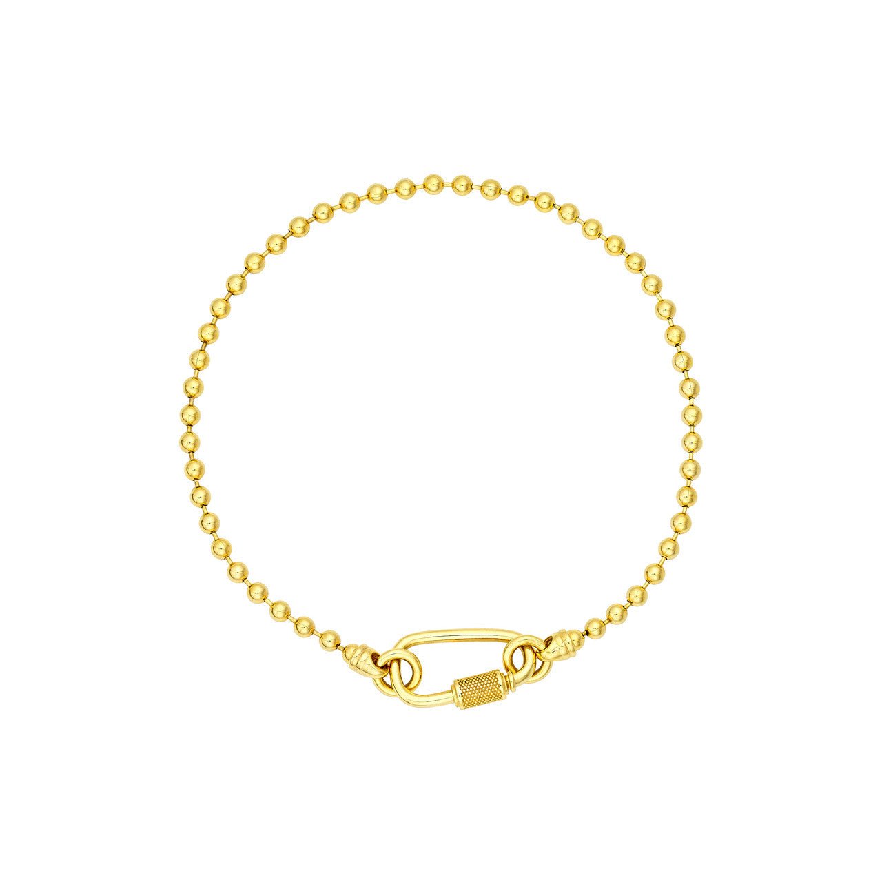 14kt yellow gold/front