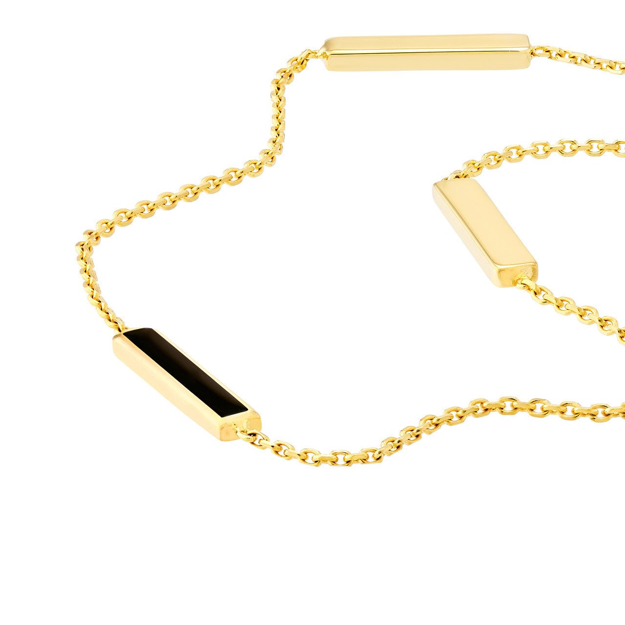14kt yellow gold/side