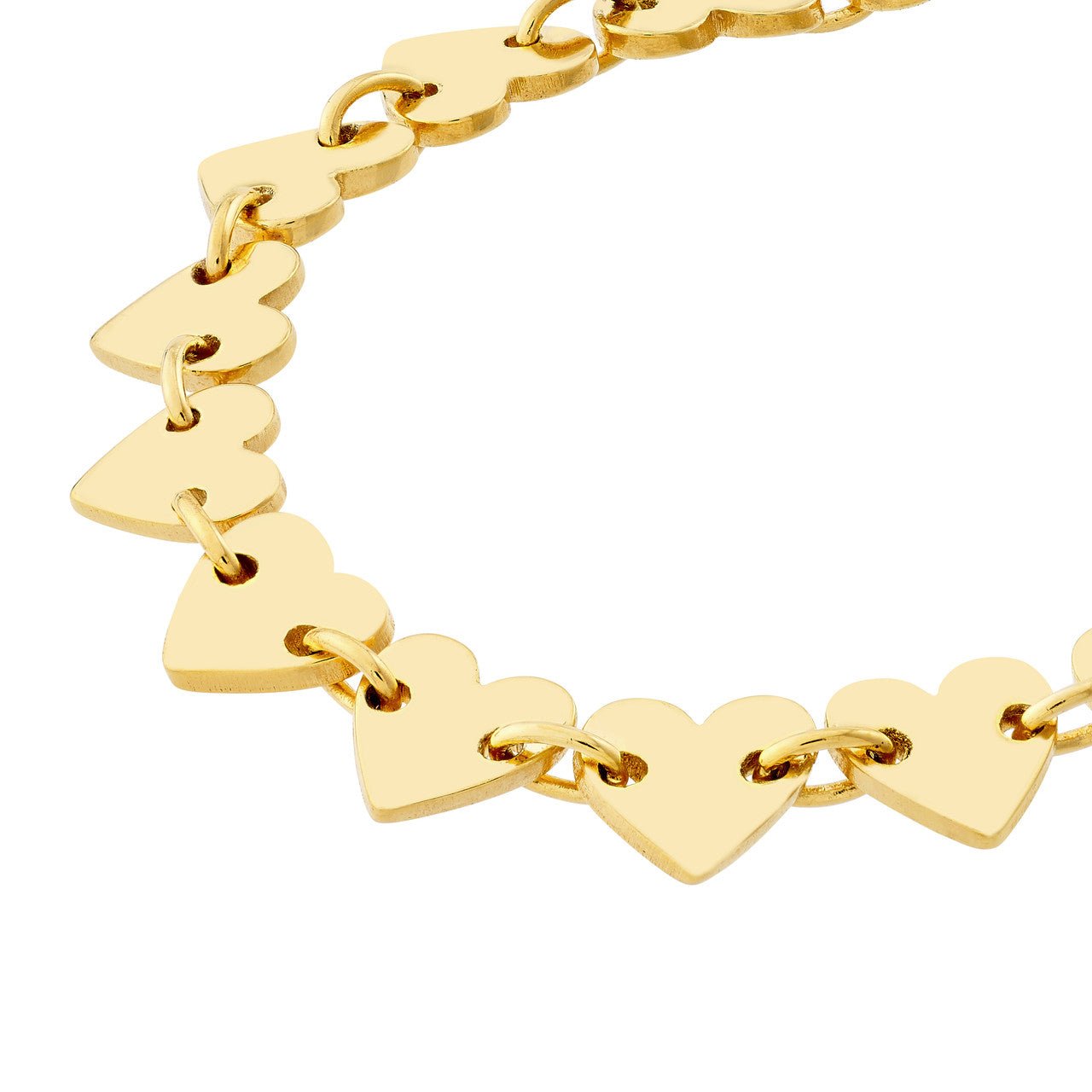 14kt yellow gold/side
