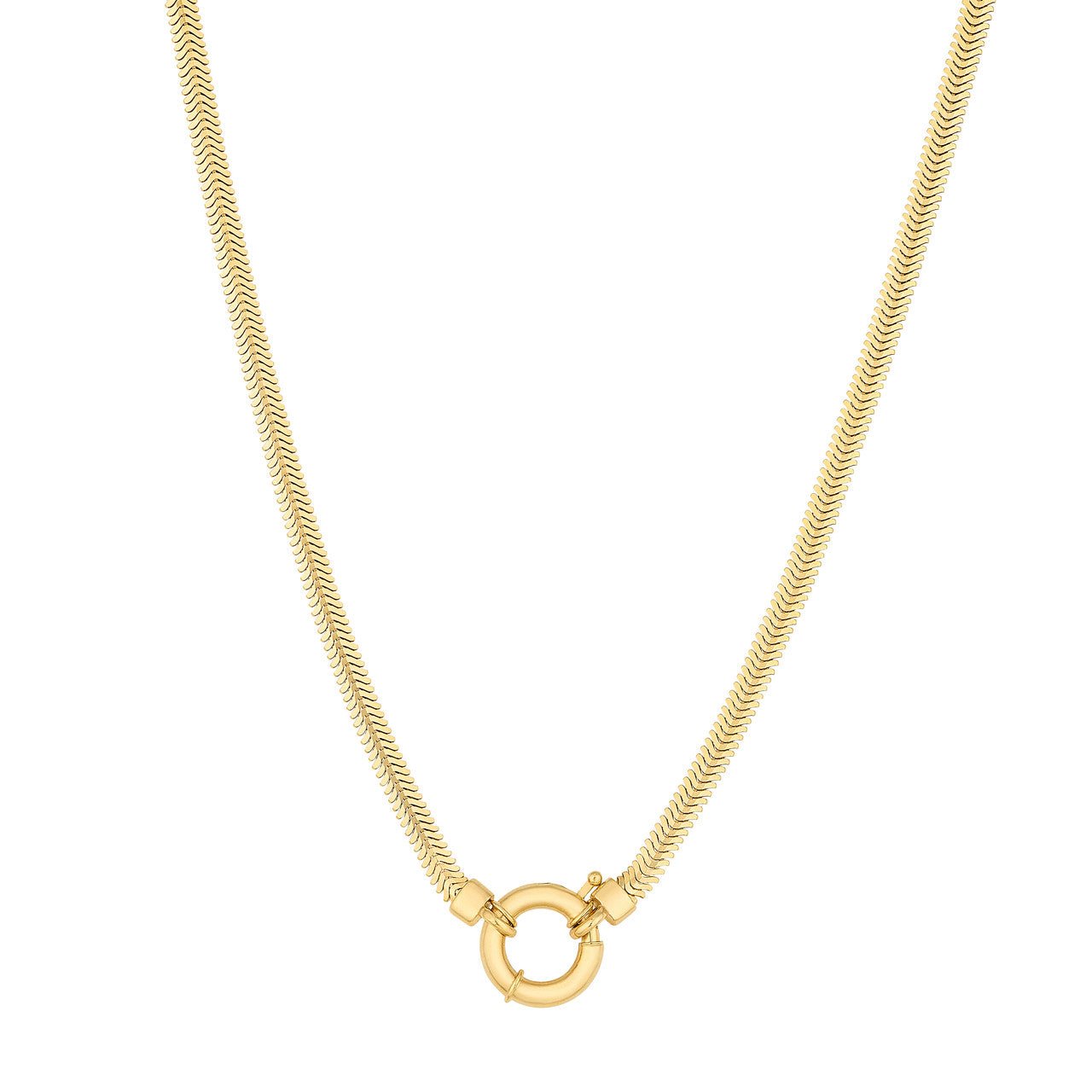 14kt yellow gold/top