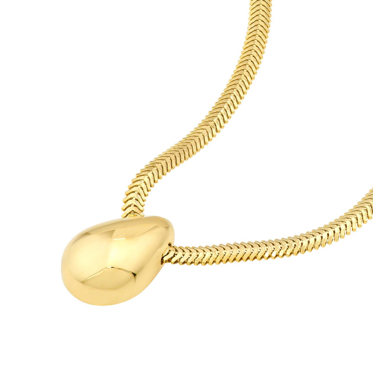 14kt yellow gold/front