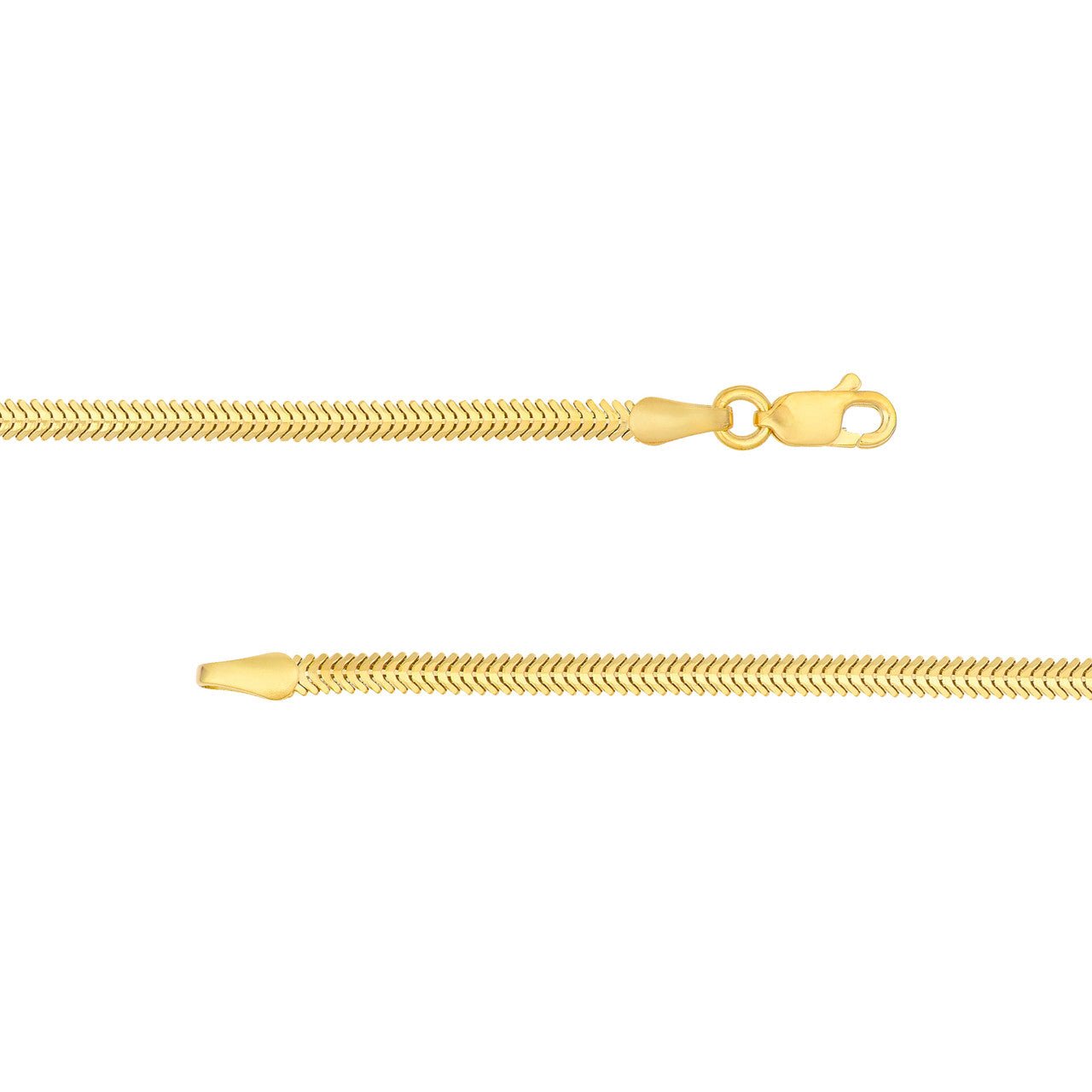 14kt yellow gold/perspective