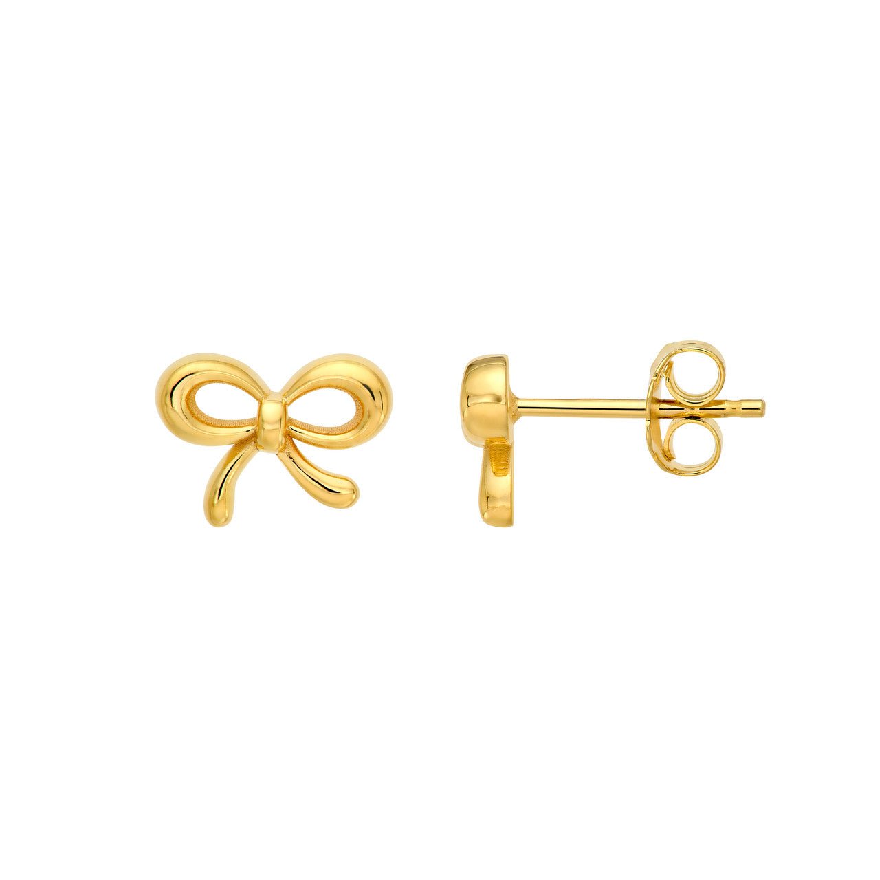 14kt yellow gold/front