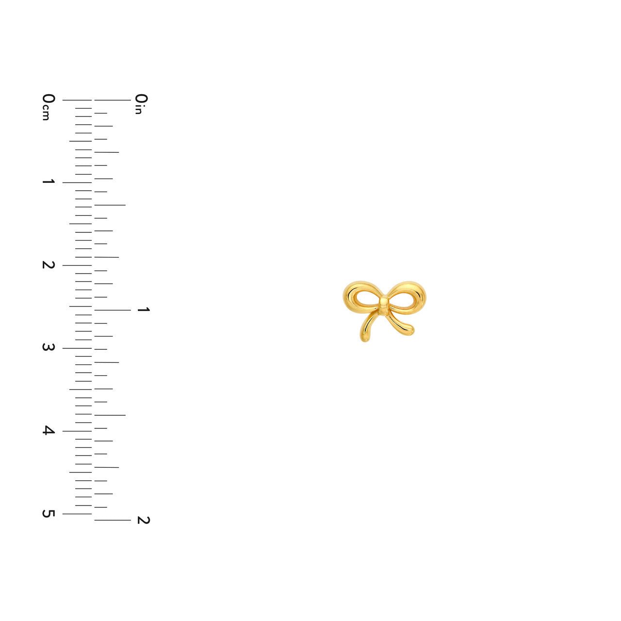 14kt yellow gold/measurements