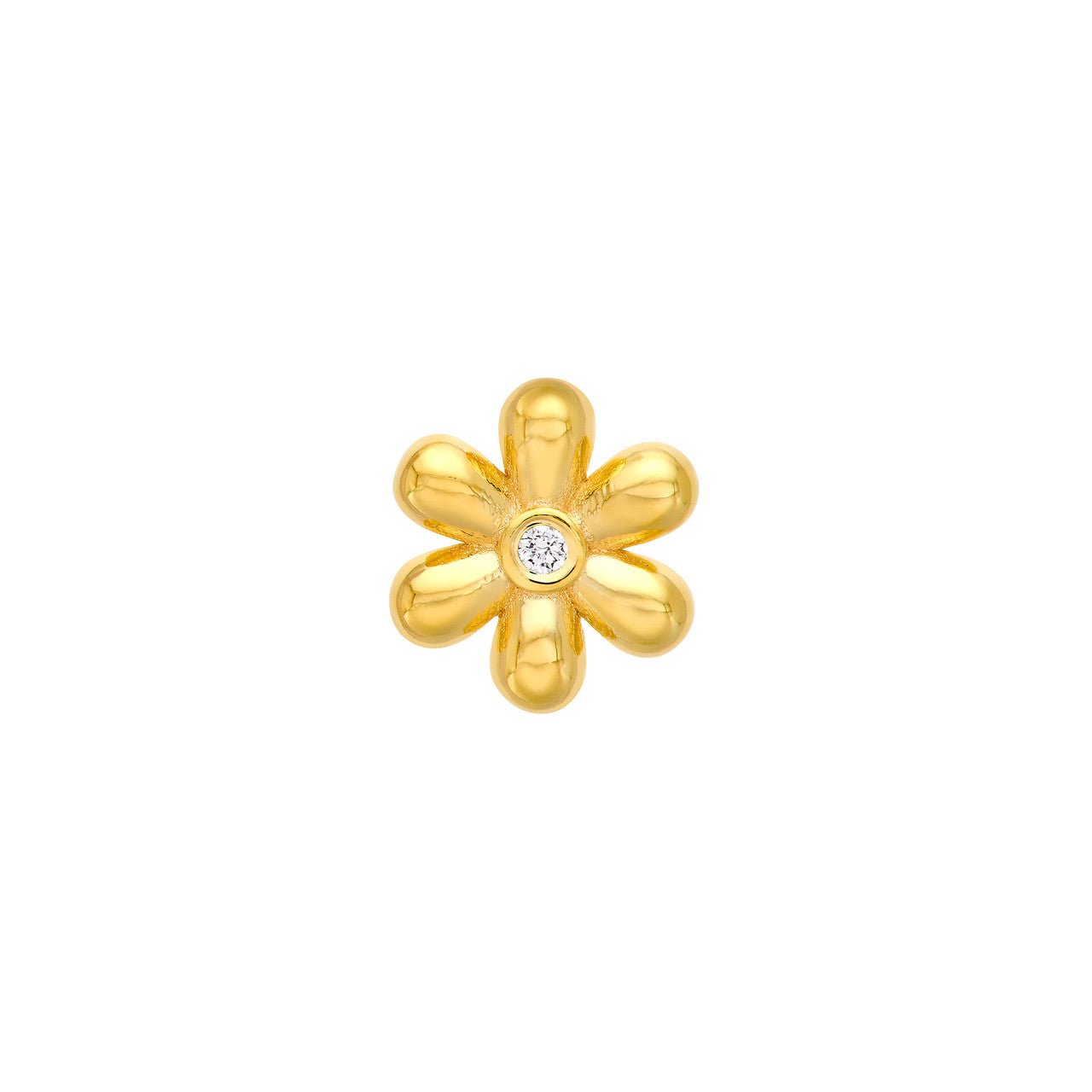 14kt yellow gold/front