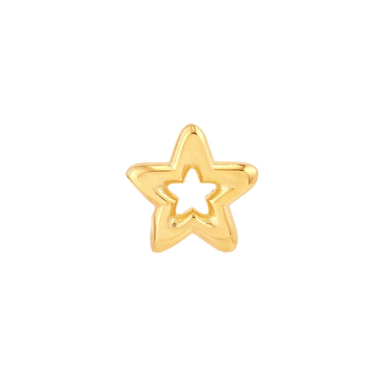 14kt yellow gold/front