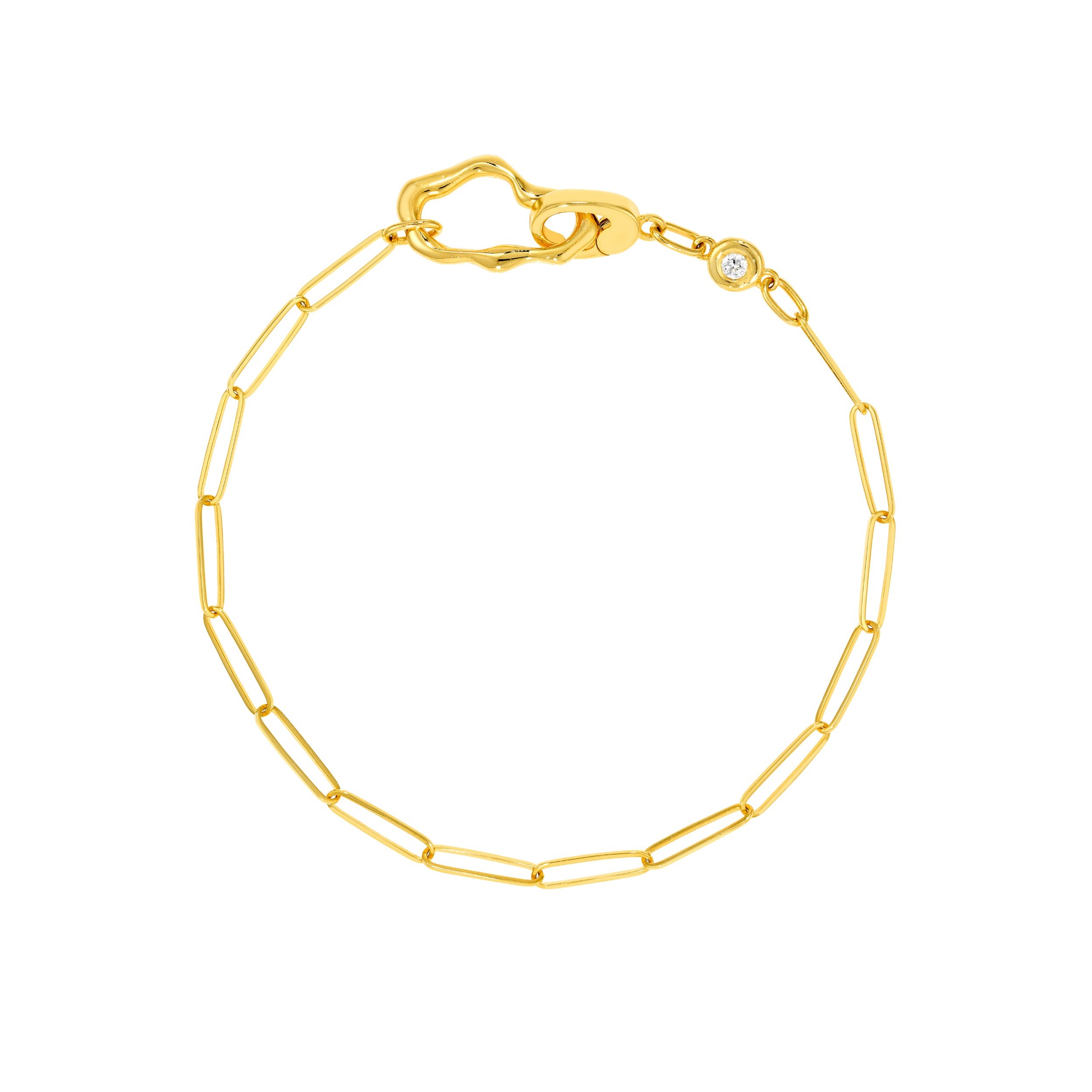 14kt yellow gold/top