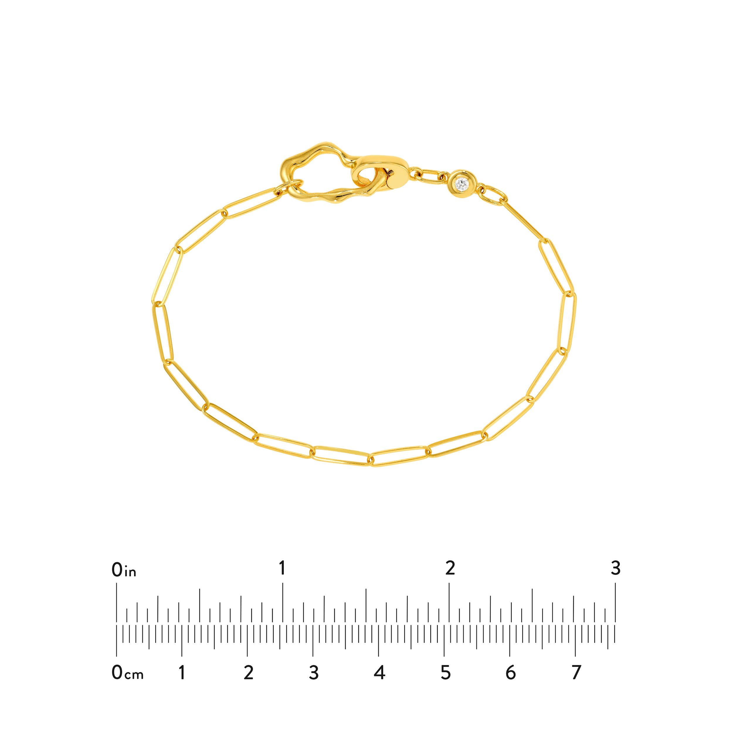 14kt yellow gold/measurement
