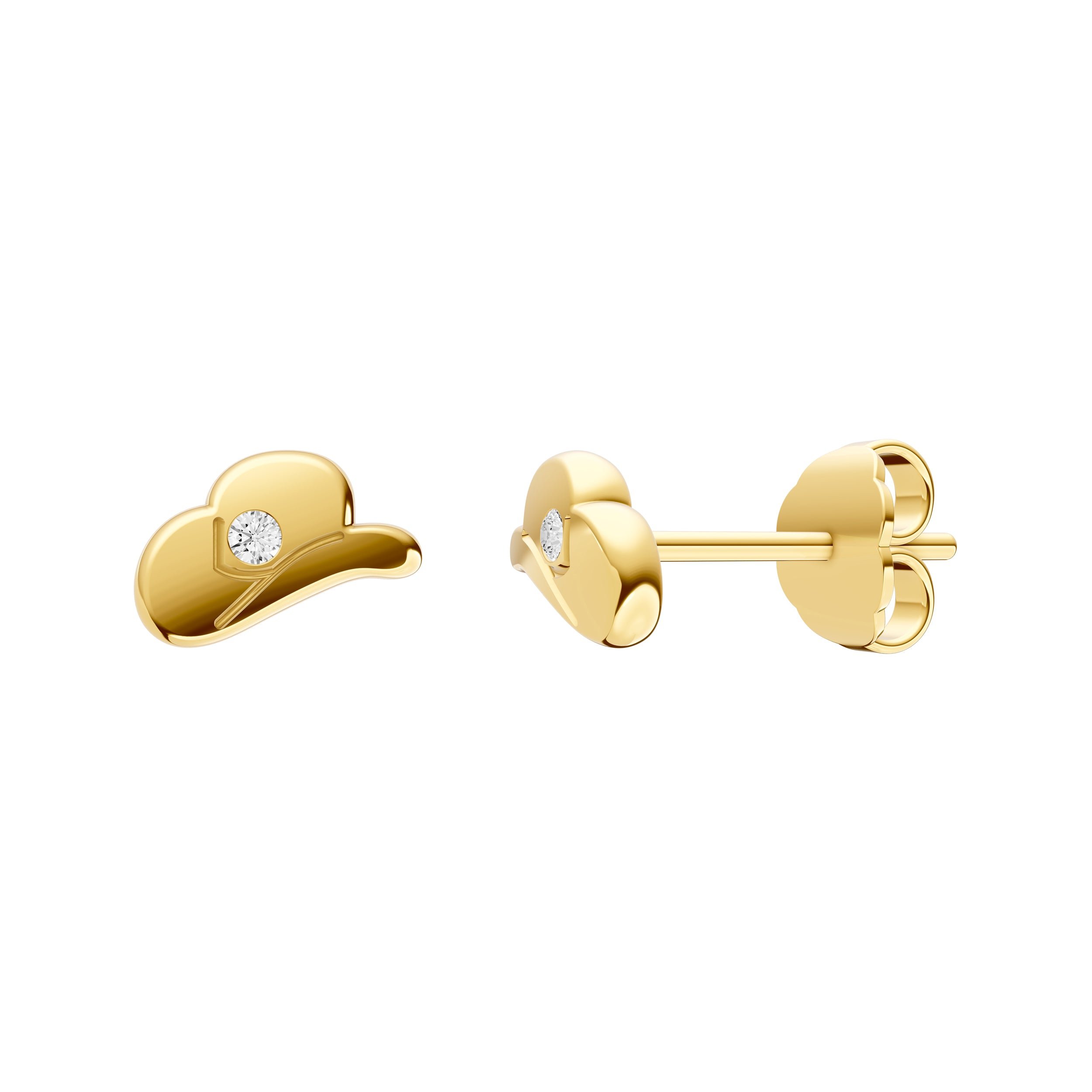 14kt yellow gold/perspective