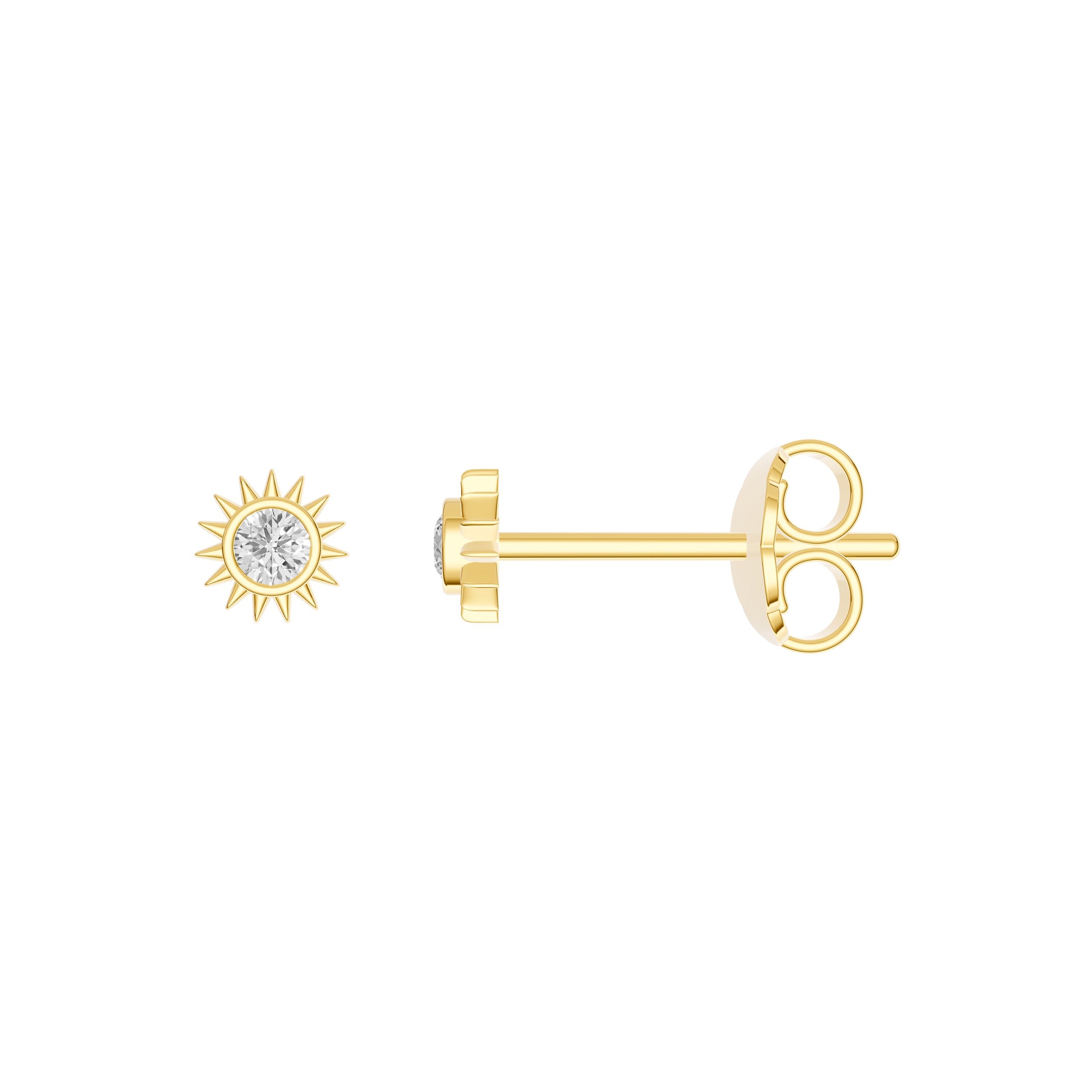 14kt yellow gold/top