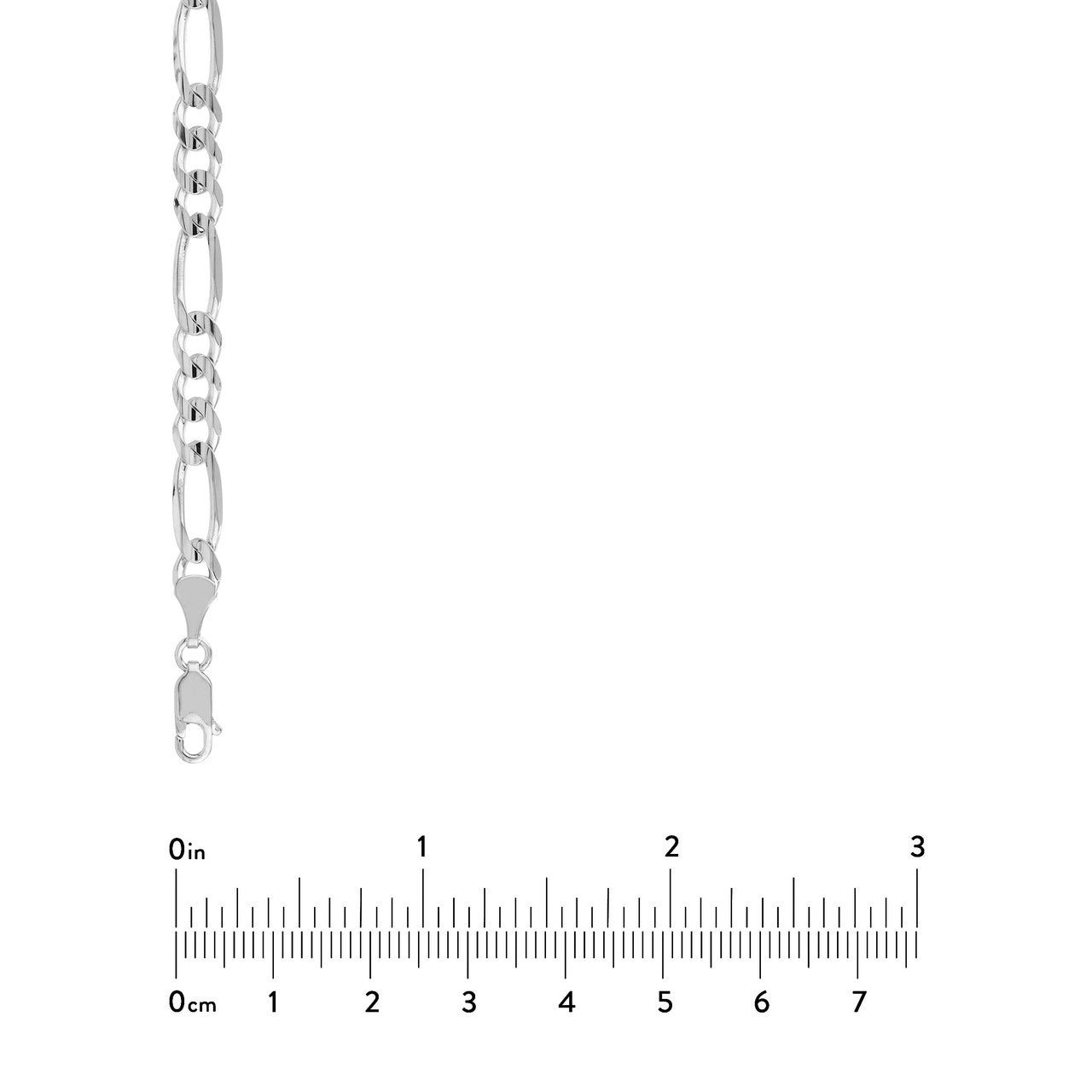 14kt white gold/20"/22"/24"/measurements