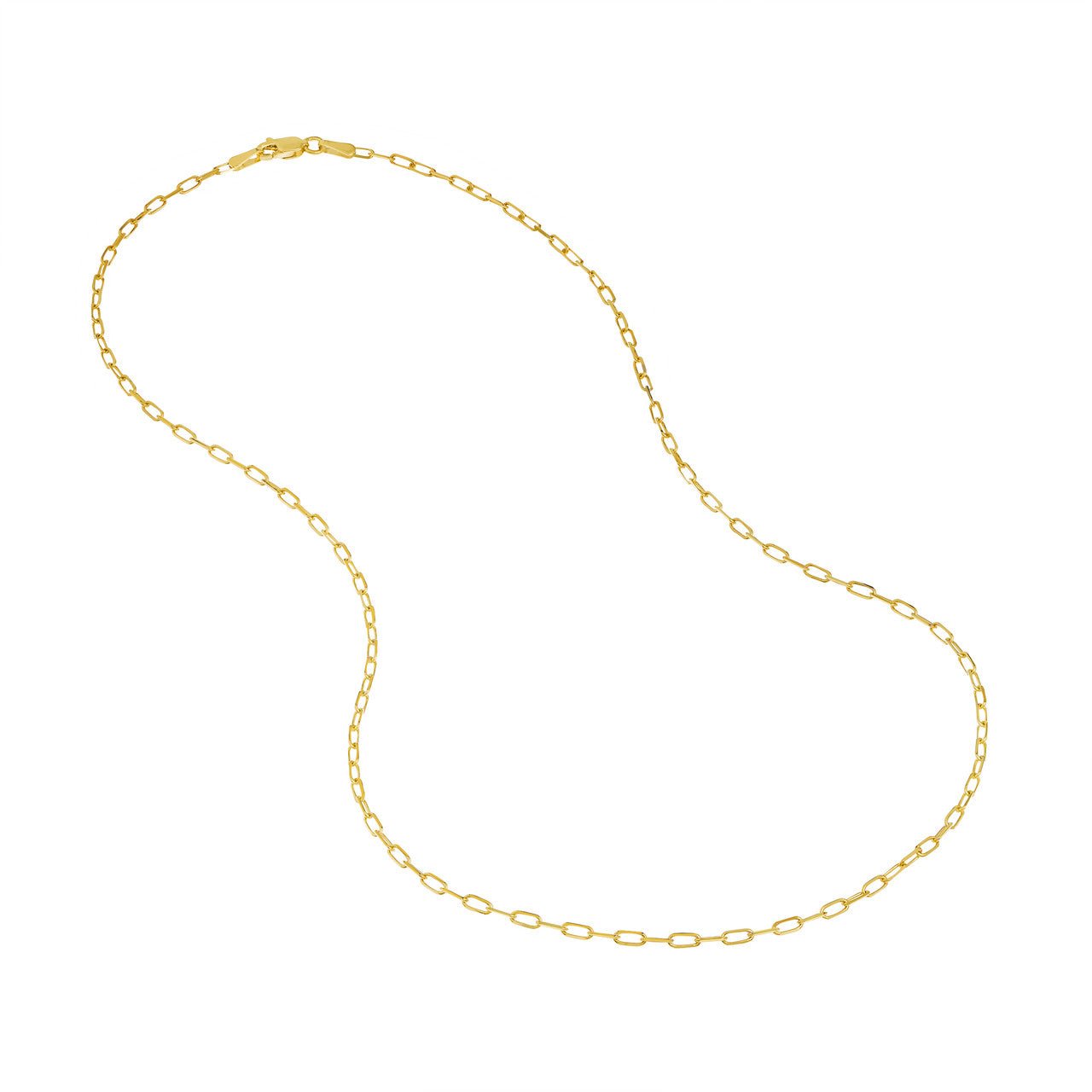 14kt yellow gold/16 inch/18 inch/20 inch/22 inch/24 inch/side