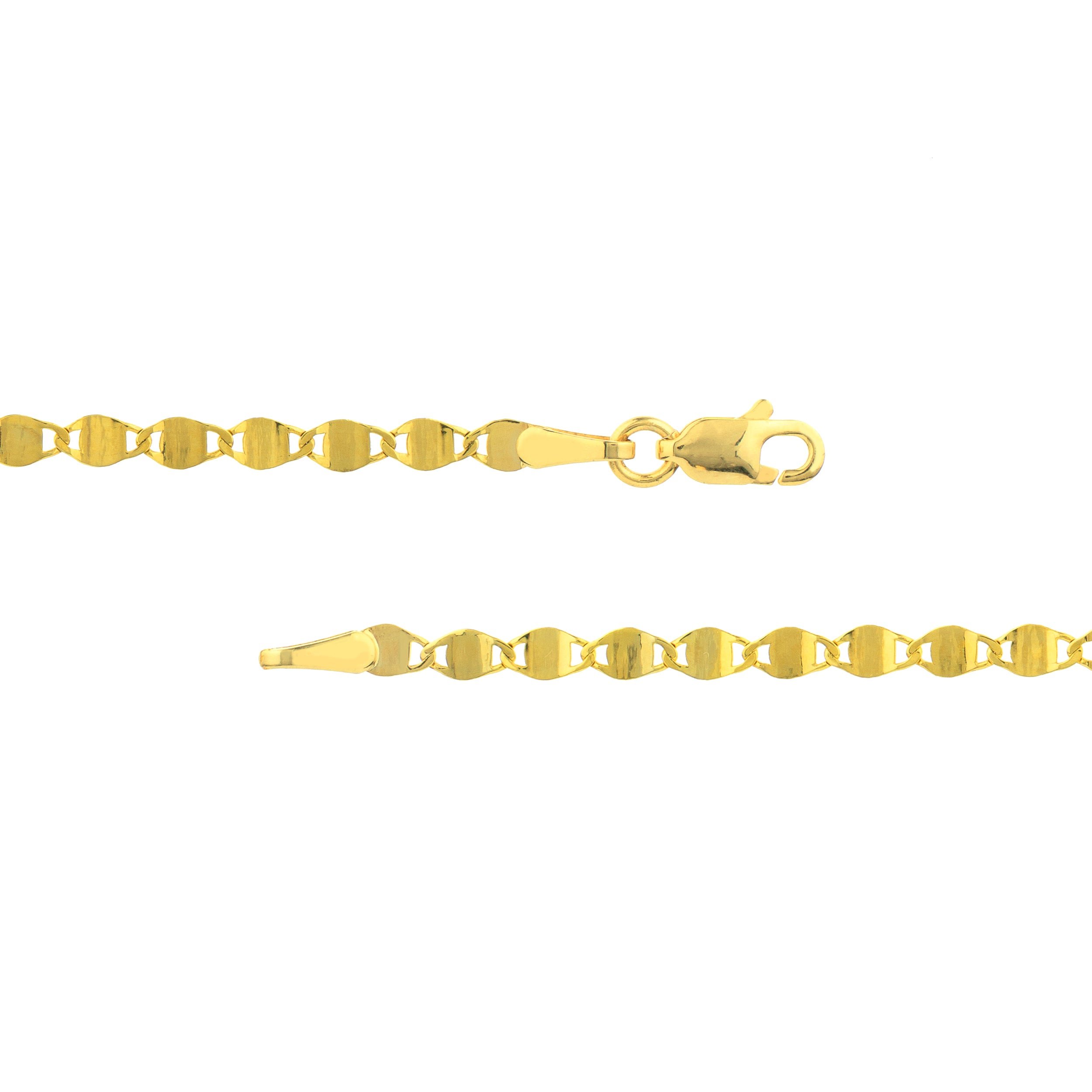 14kt yellow gold/side
