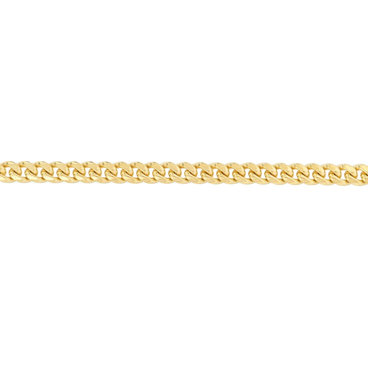 10kt yellow gold/side