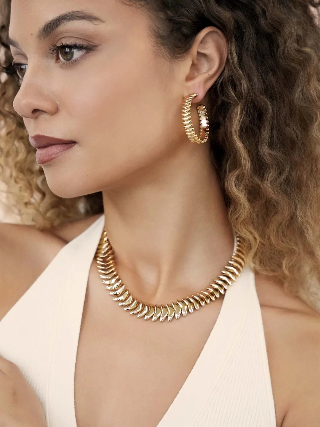 18kt Gold Plated/front