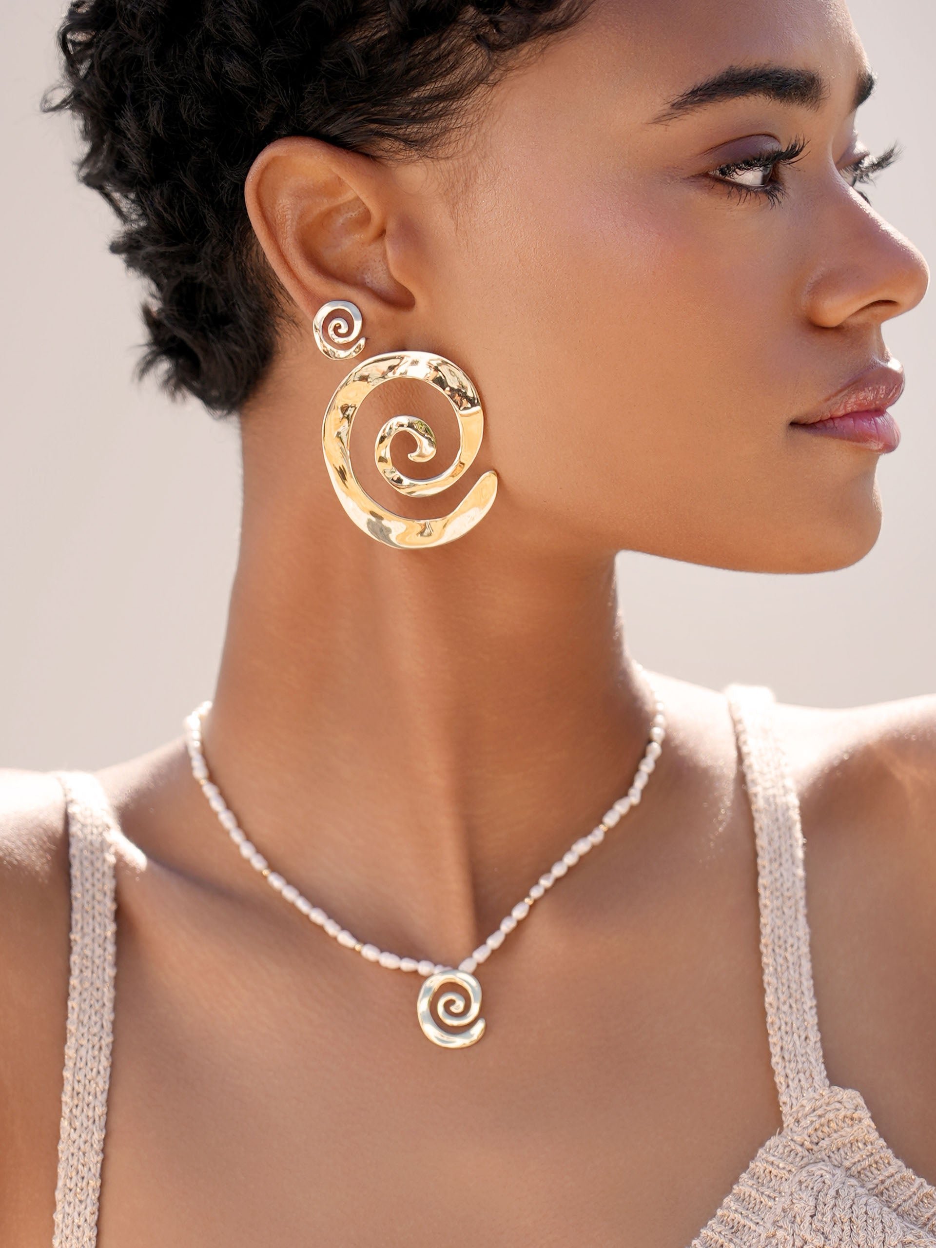 18kt Gold Plated/perspective