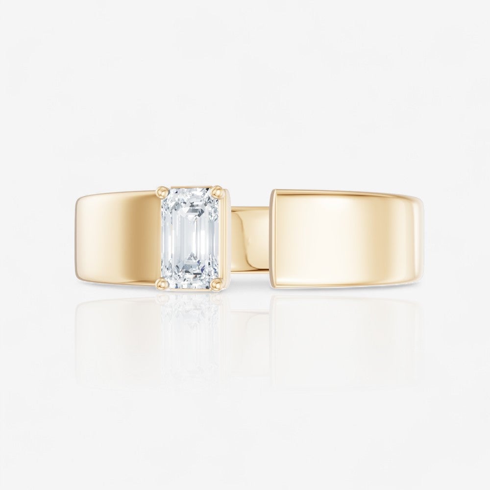 14kt yellow gold/perspective