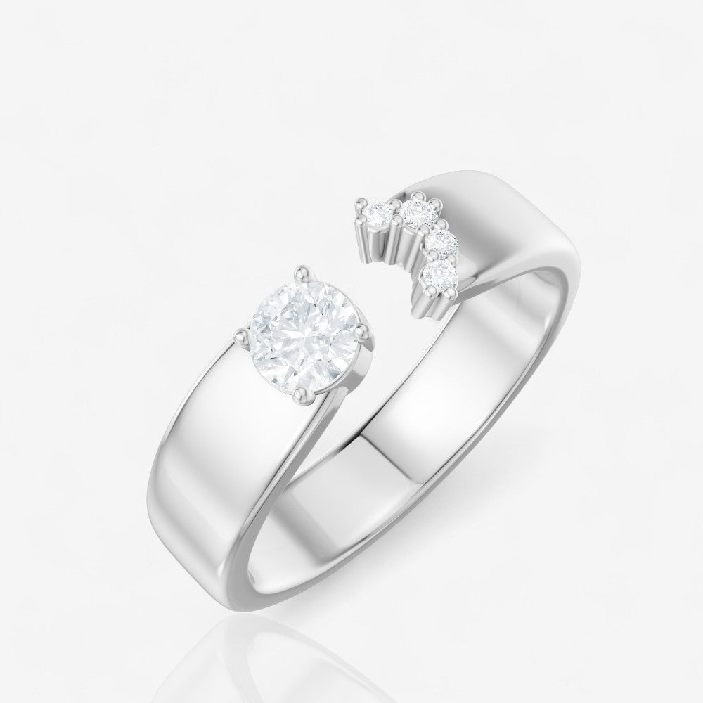 14kt white gold/top