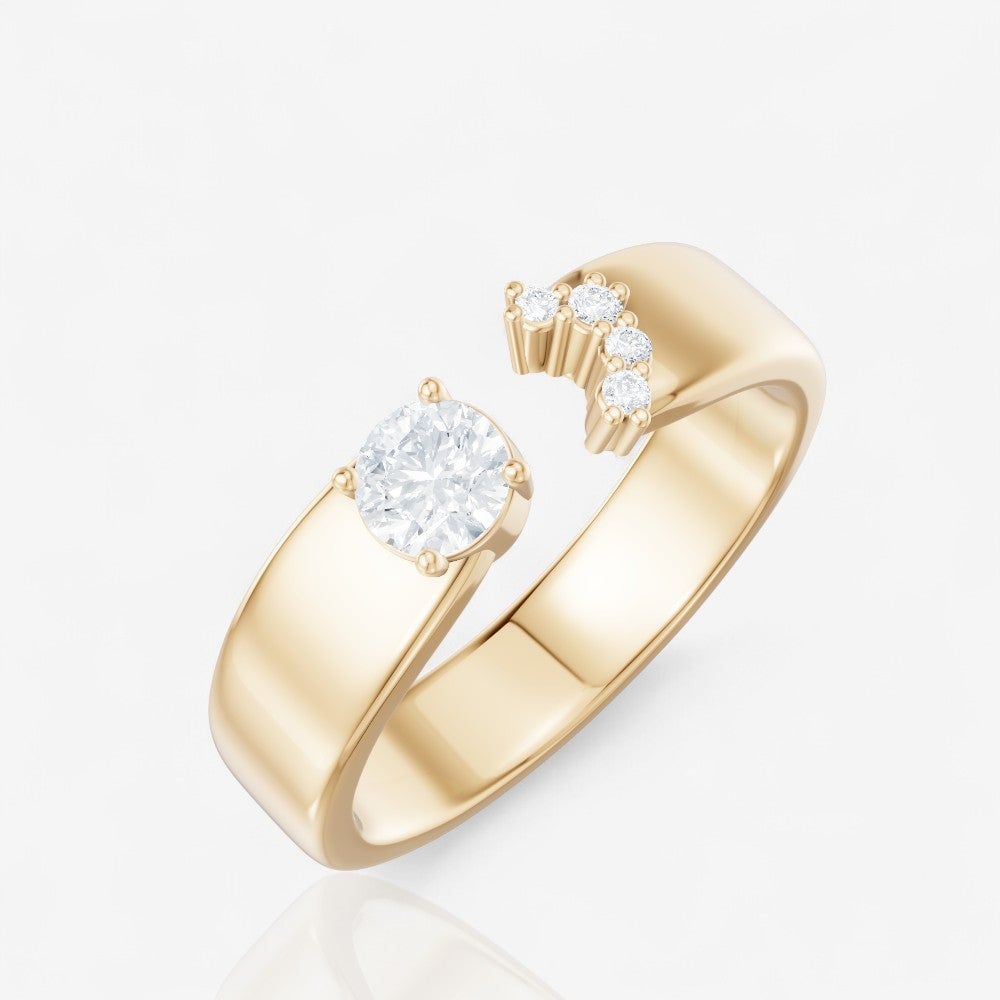 14kt yellow gold/top