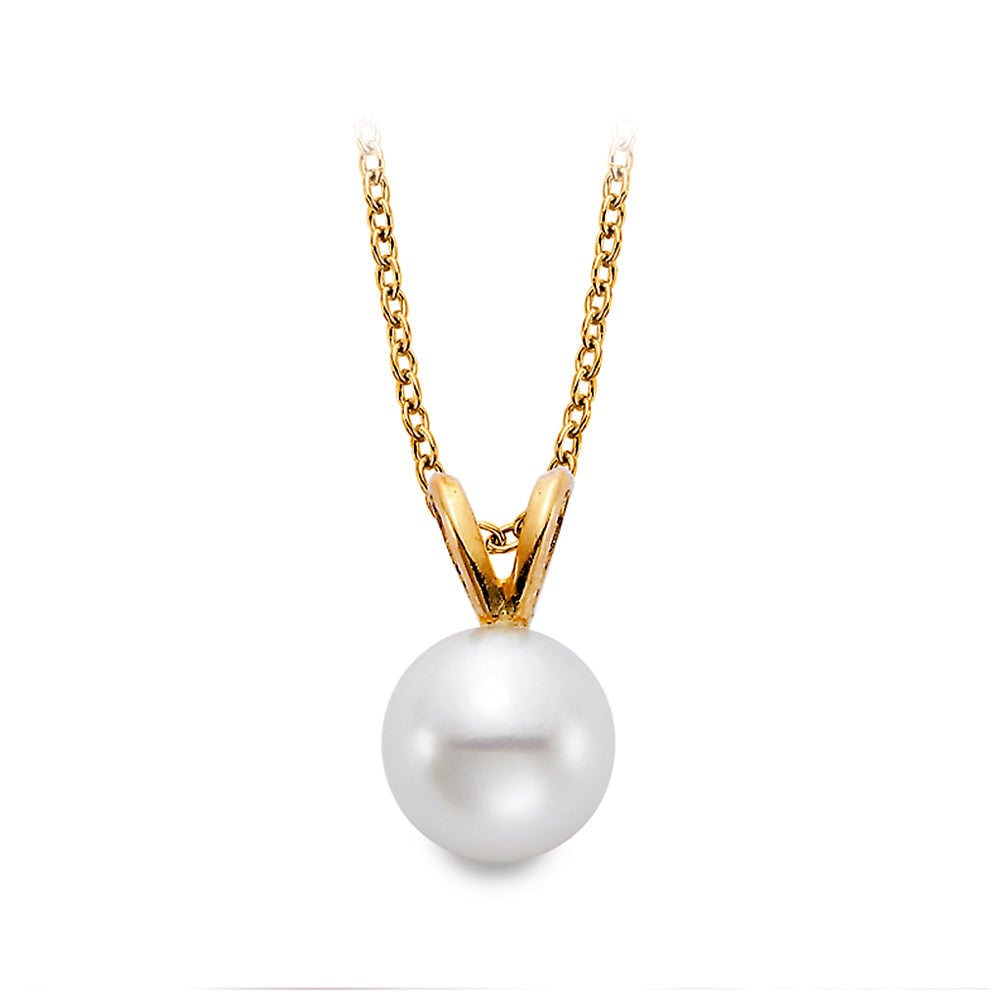 14kt yellow gold/8-8.5mm/top
