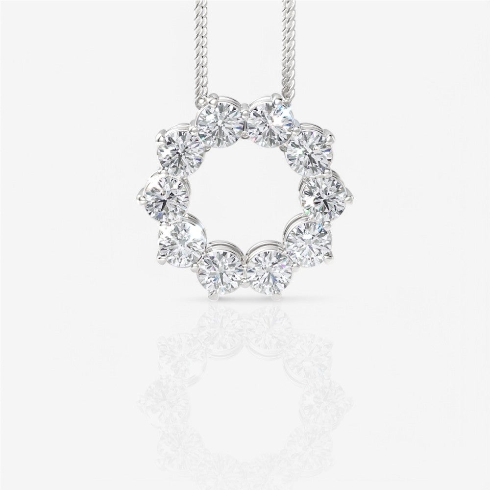 14kt white gold/18kt white gold/platinum/1.00/top