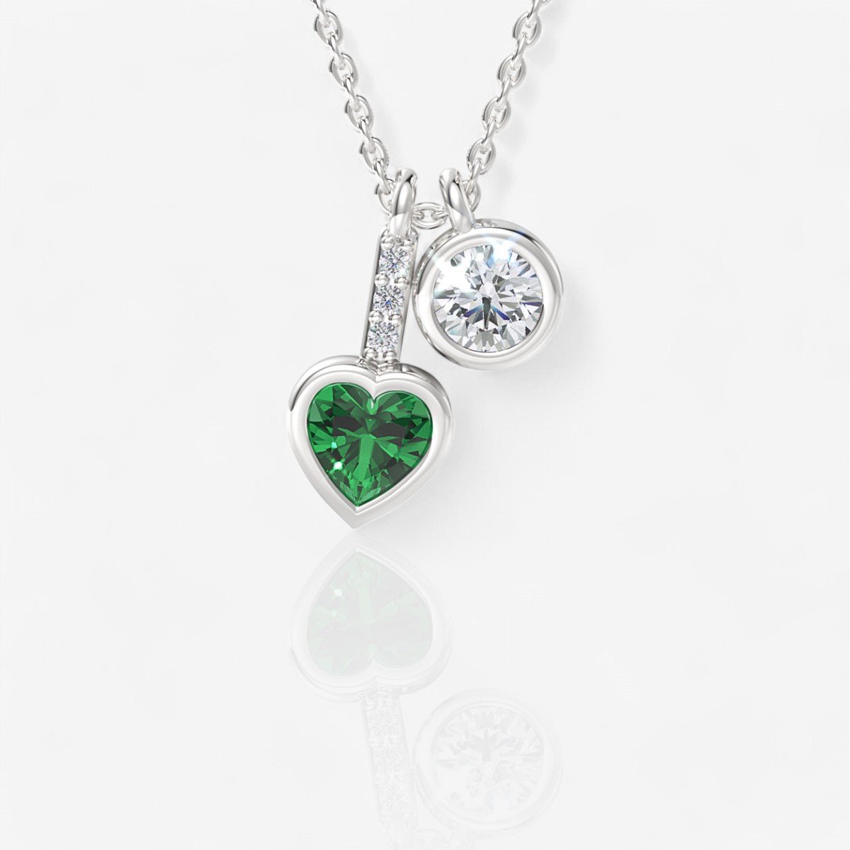 14kt white gold/18kt white gold/platinum/0.50/top