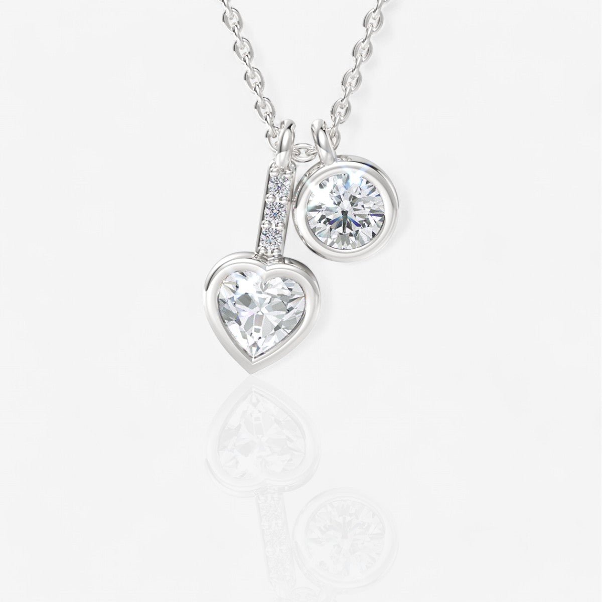 14kt white gold/18kt white gold/platinum/0.50/top