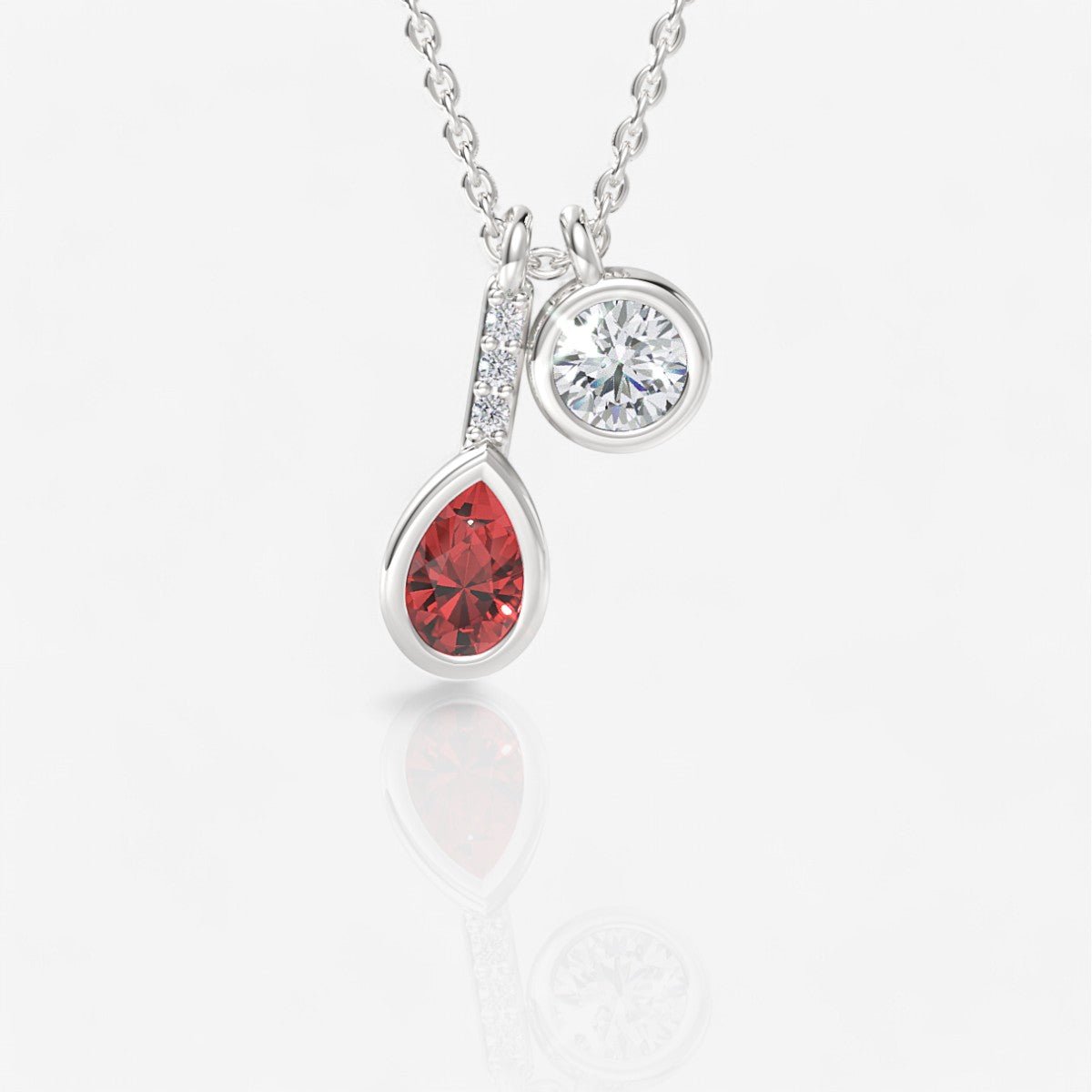 14kt white gold/18kt white gold/platinum/0.50/top