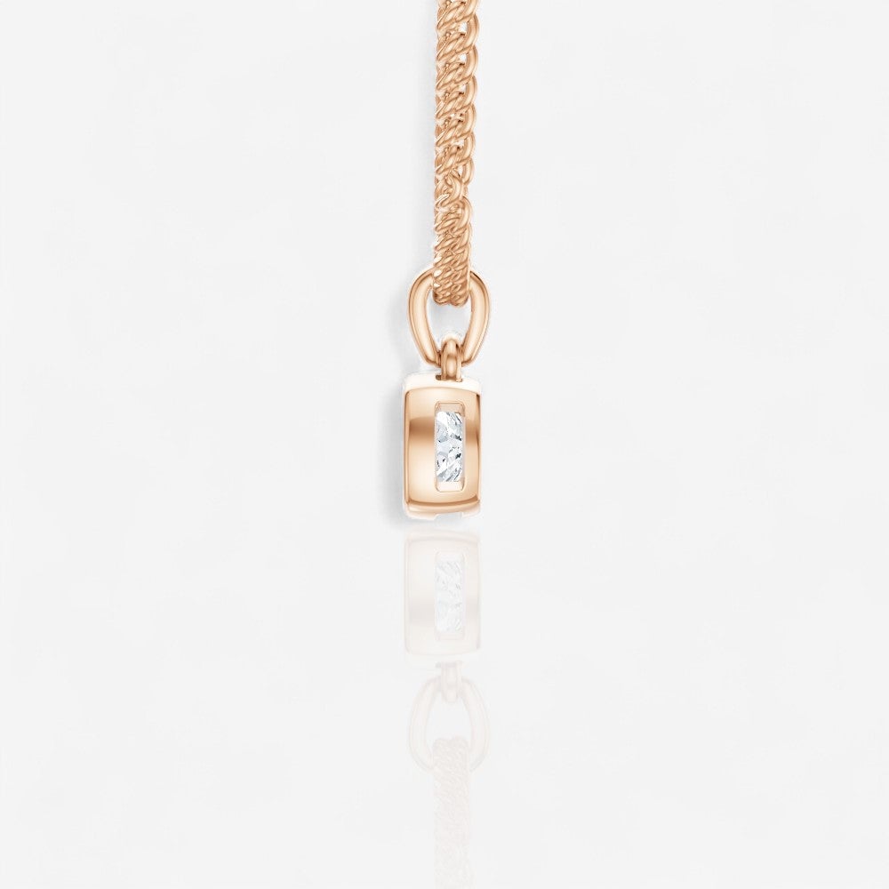 18kt rose gold/side