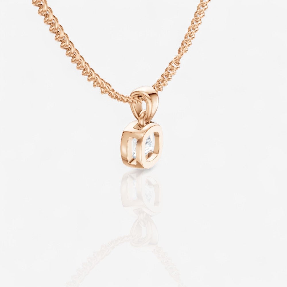 18kt rose gold/front