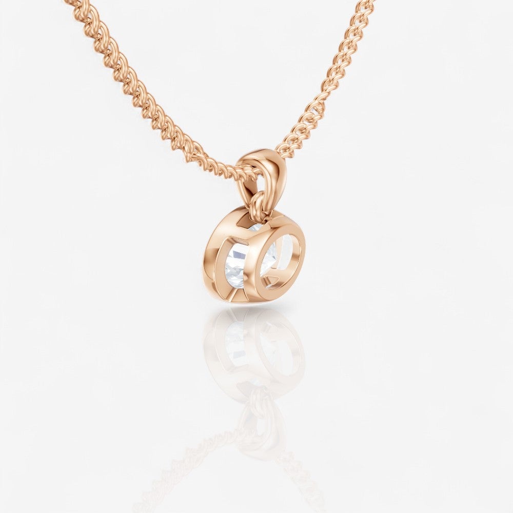 18kt rose gold/front