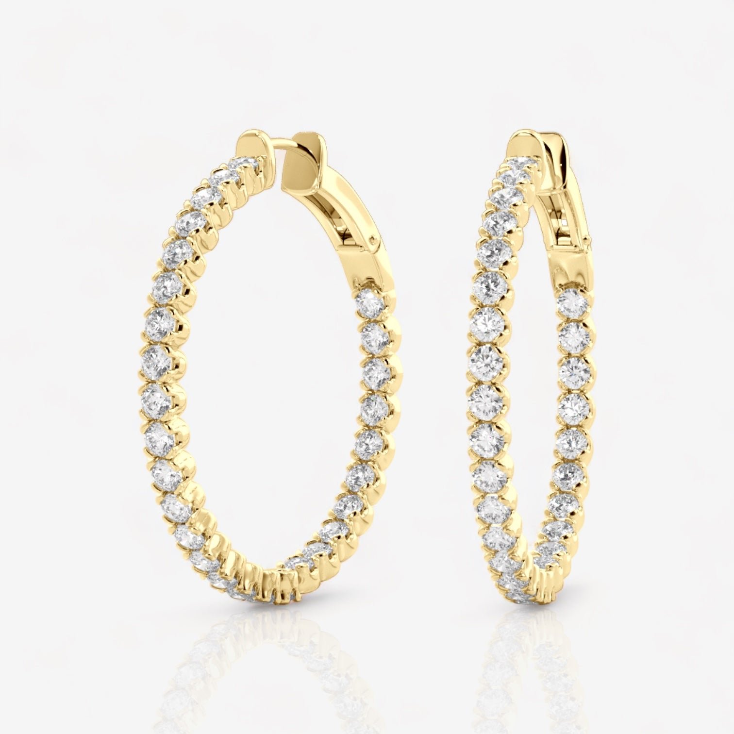 18kt yellow gold/2.40 ctw/top