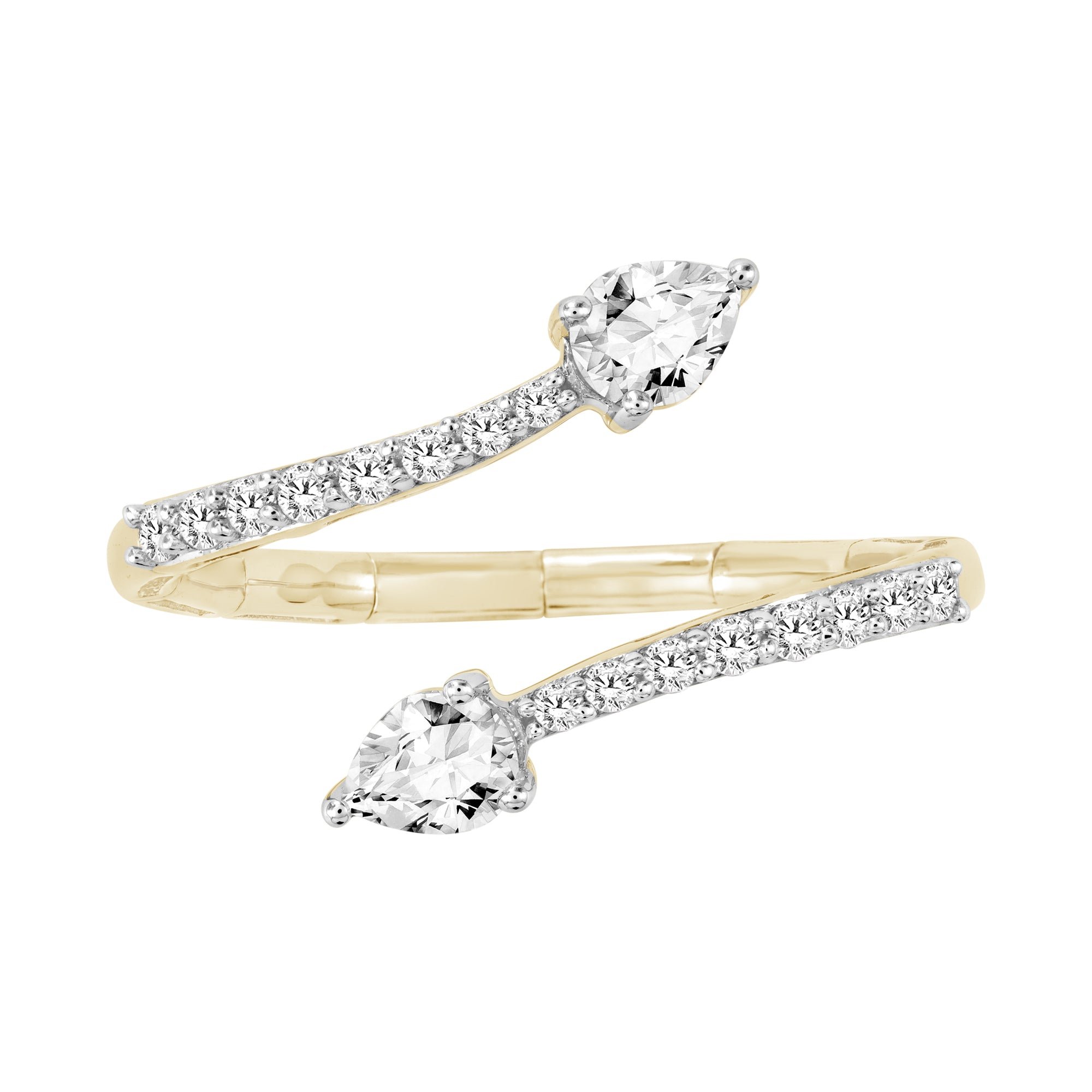 14kt yellow gold/7/top