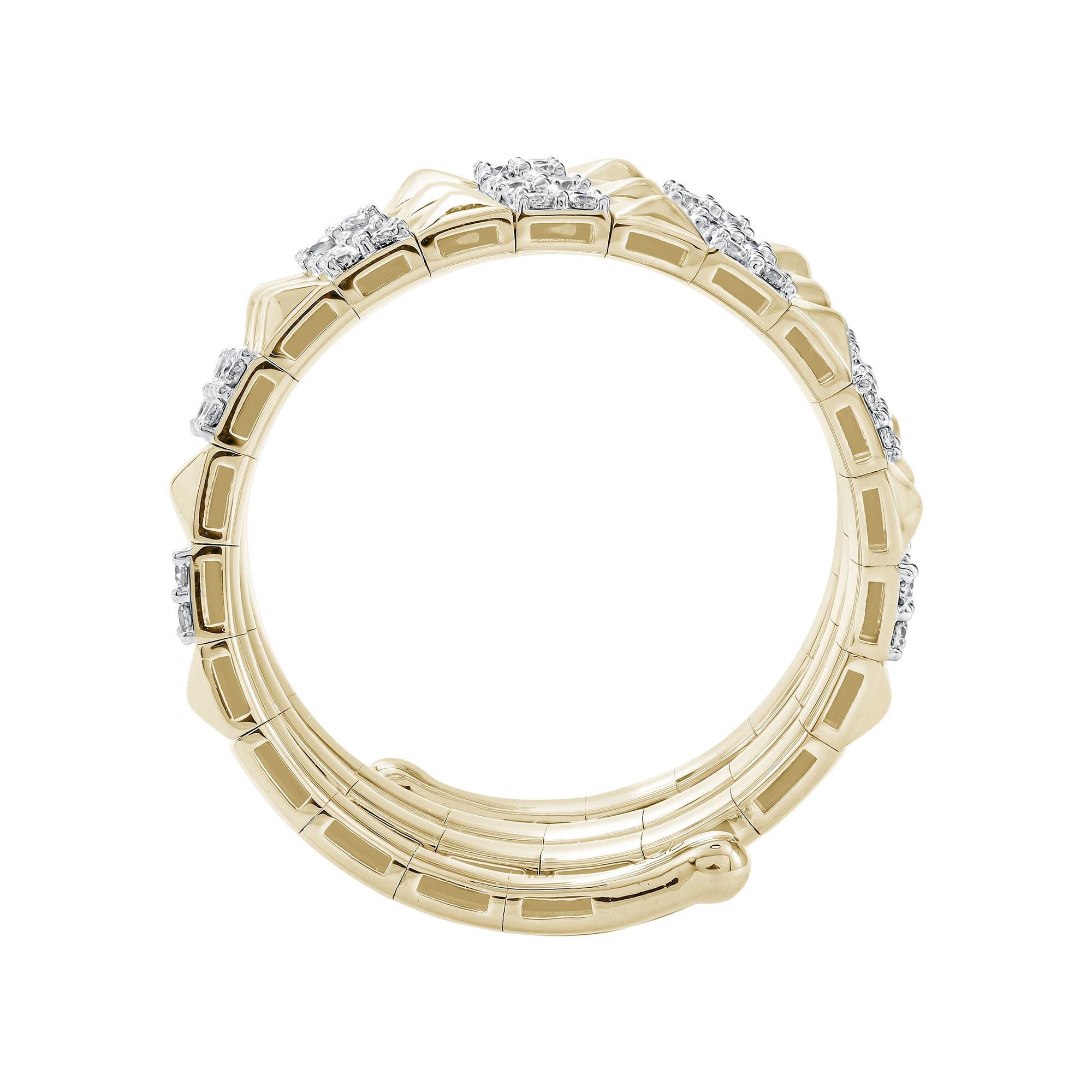 14kt yellow gold/7/front