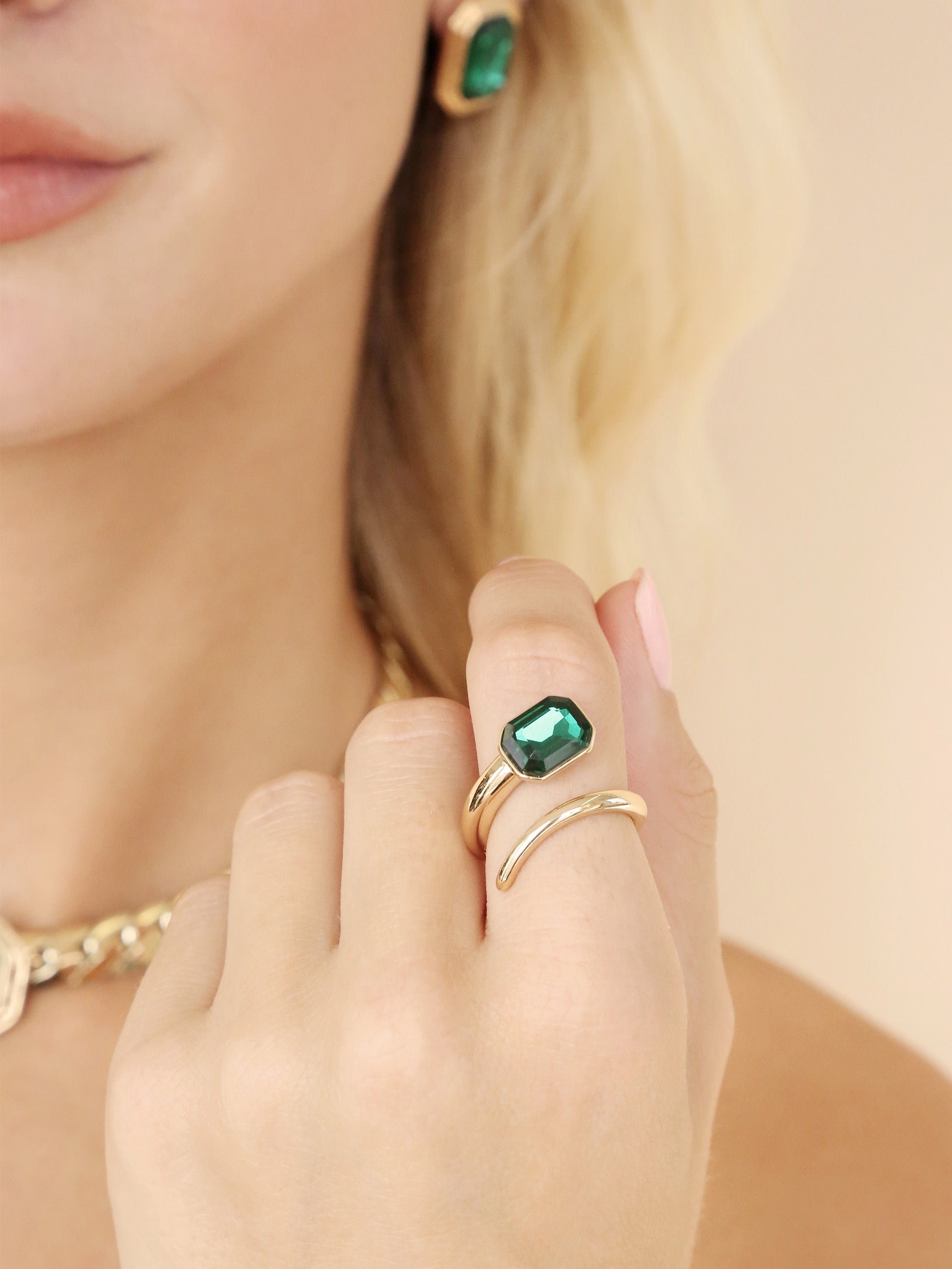 18kt Gold Plated/6/7/hover