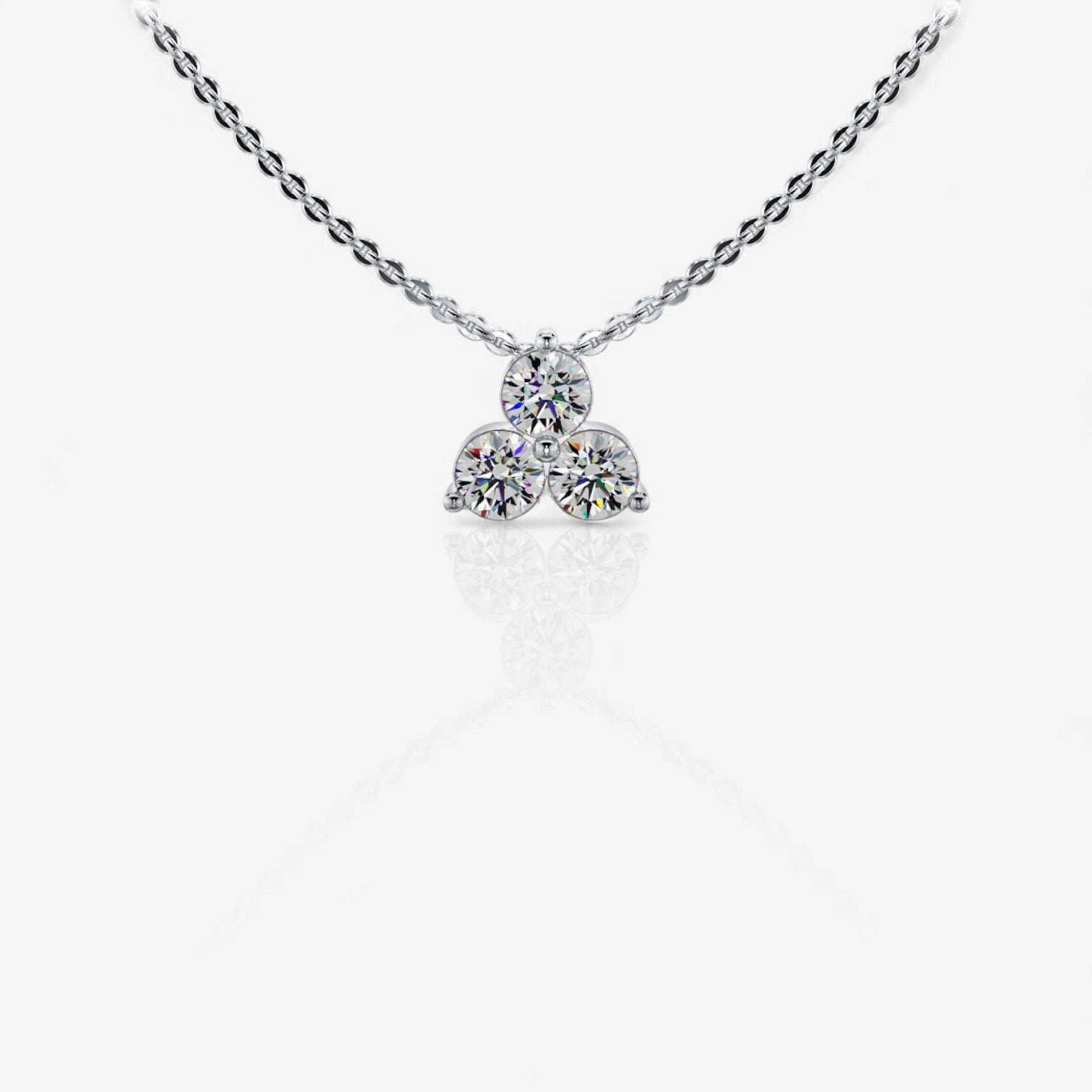 14kt white gold/1.00/top