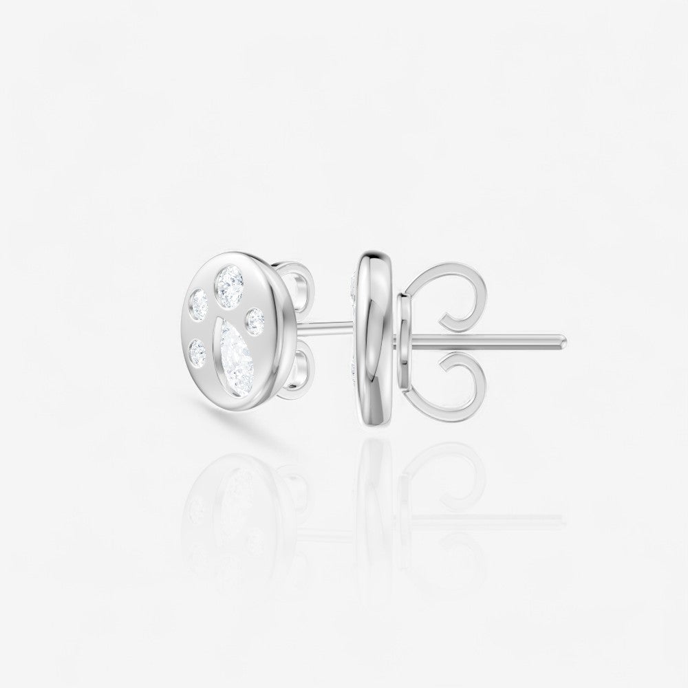 14kt white gold/front