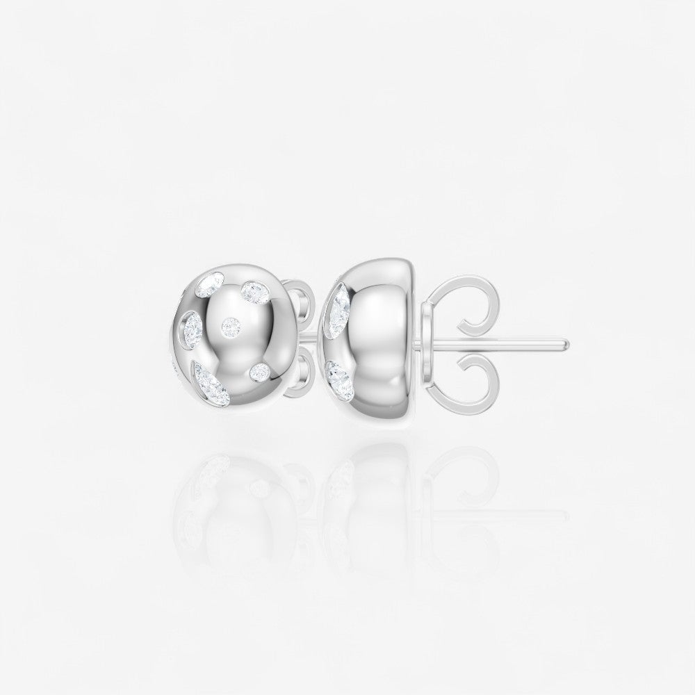 14kt white gold/front