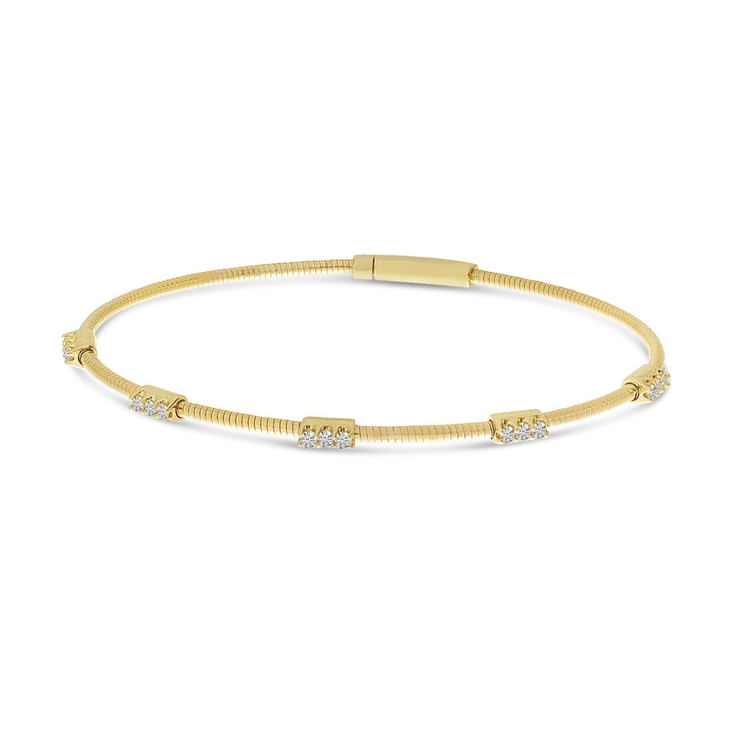 14kt yellow gold/side