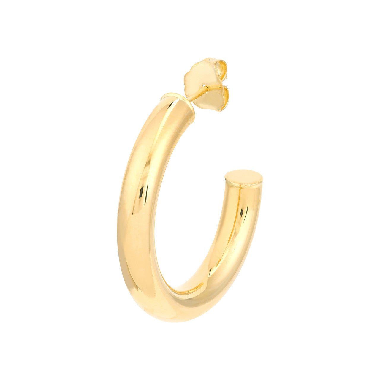 14kt yellow gold/side