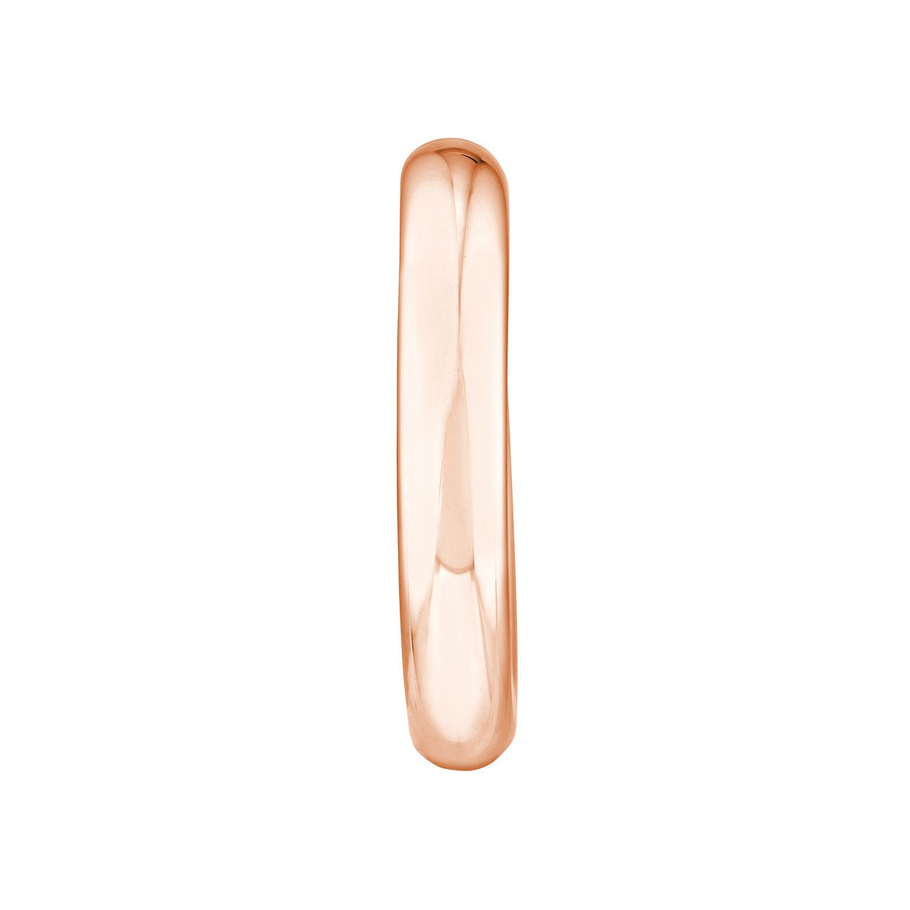 14kt rose gold/side